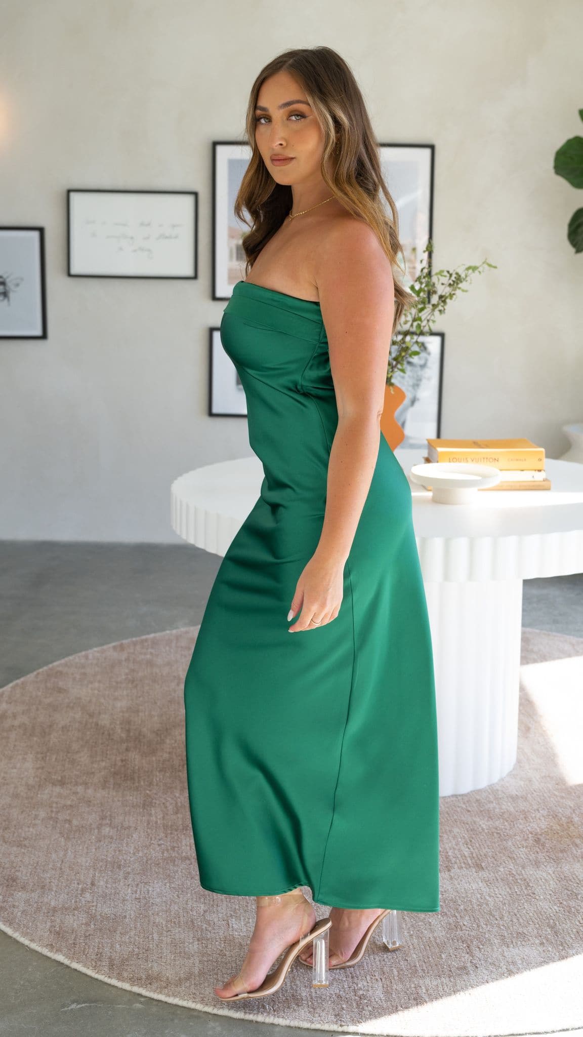 Miya Maxi Dress - Emerald