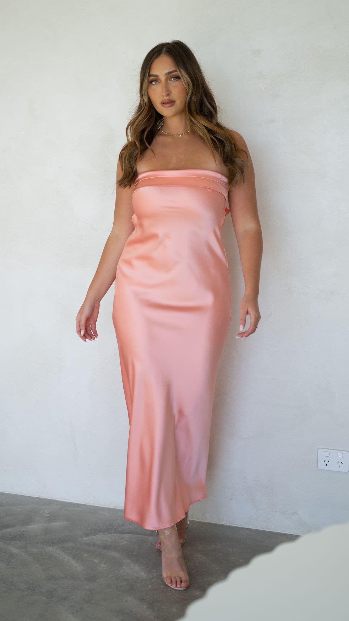 Miya Maxi Dress - Pink