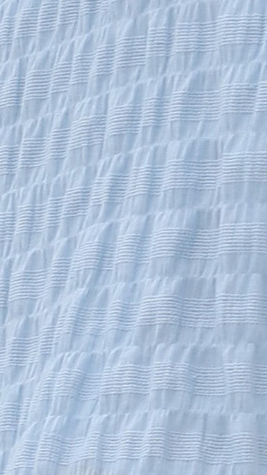 Sincere Mini Dress - Sky Blue Stripe
