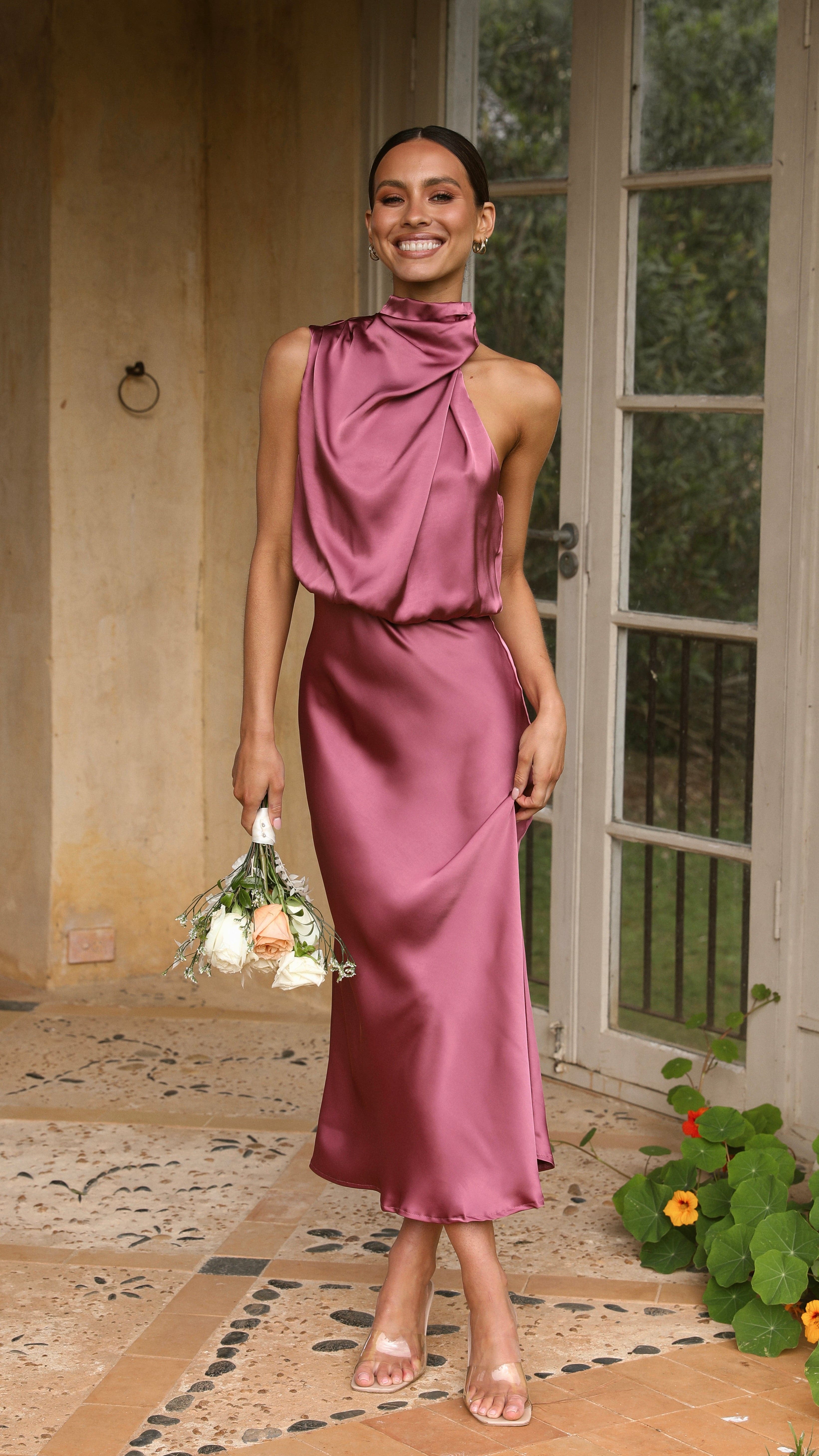 Esther Maxi Dress - Plum