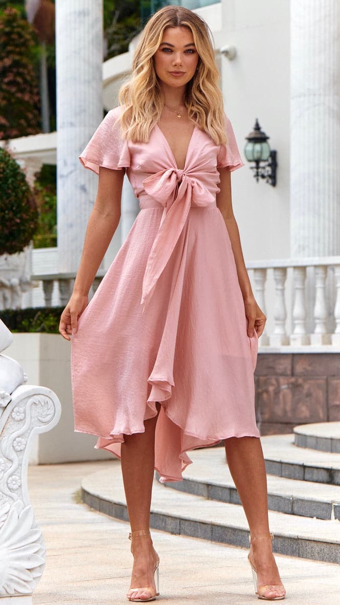 Sunny Daze Dress - Soft Pink