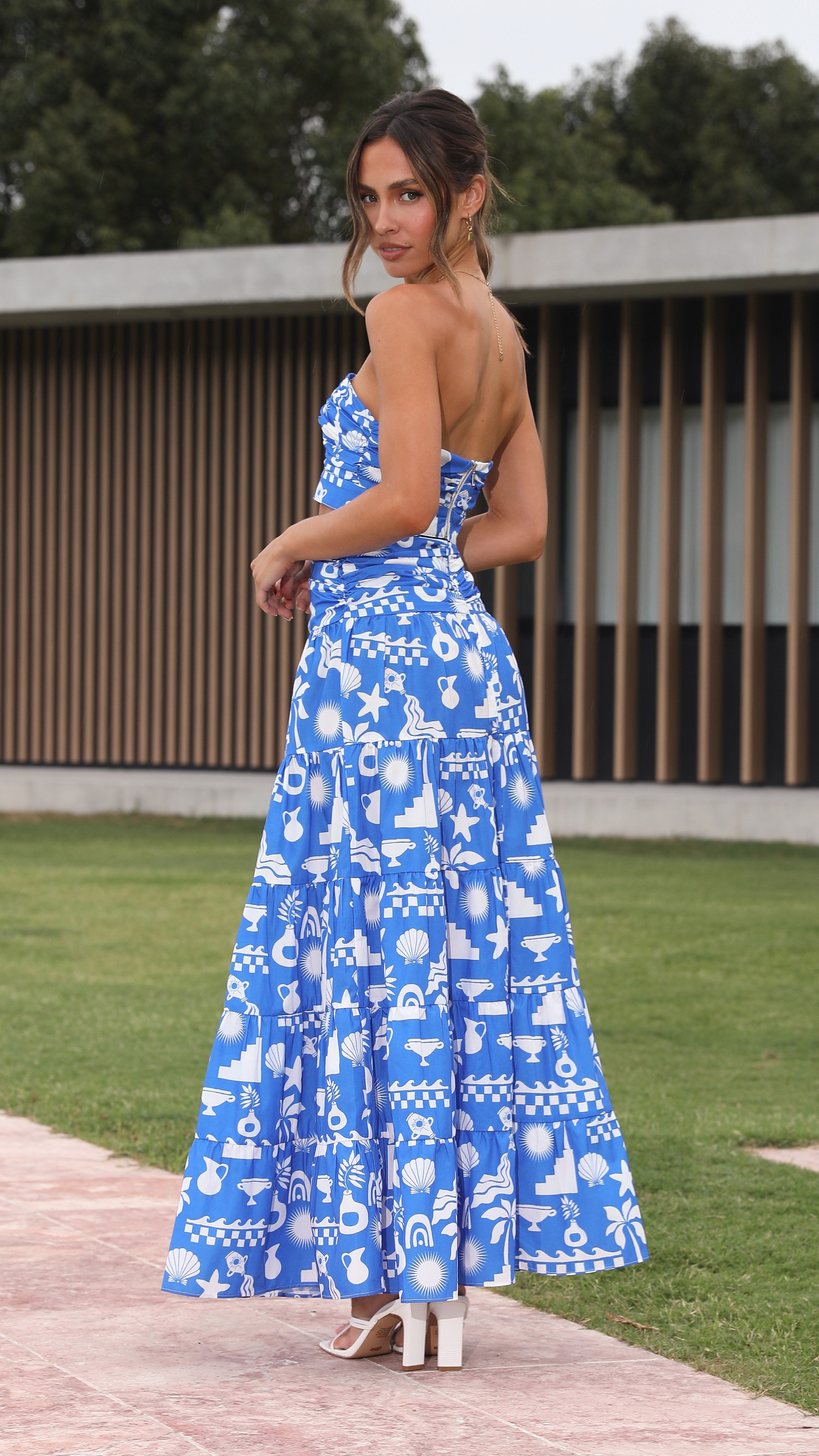 Cove Top - Blue Print