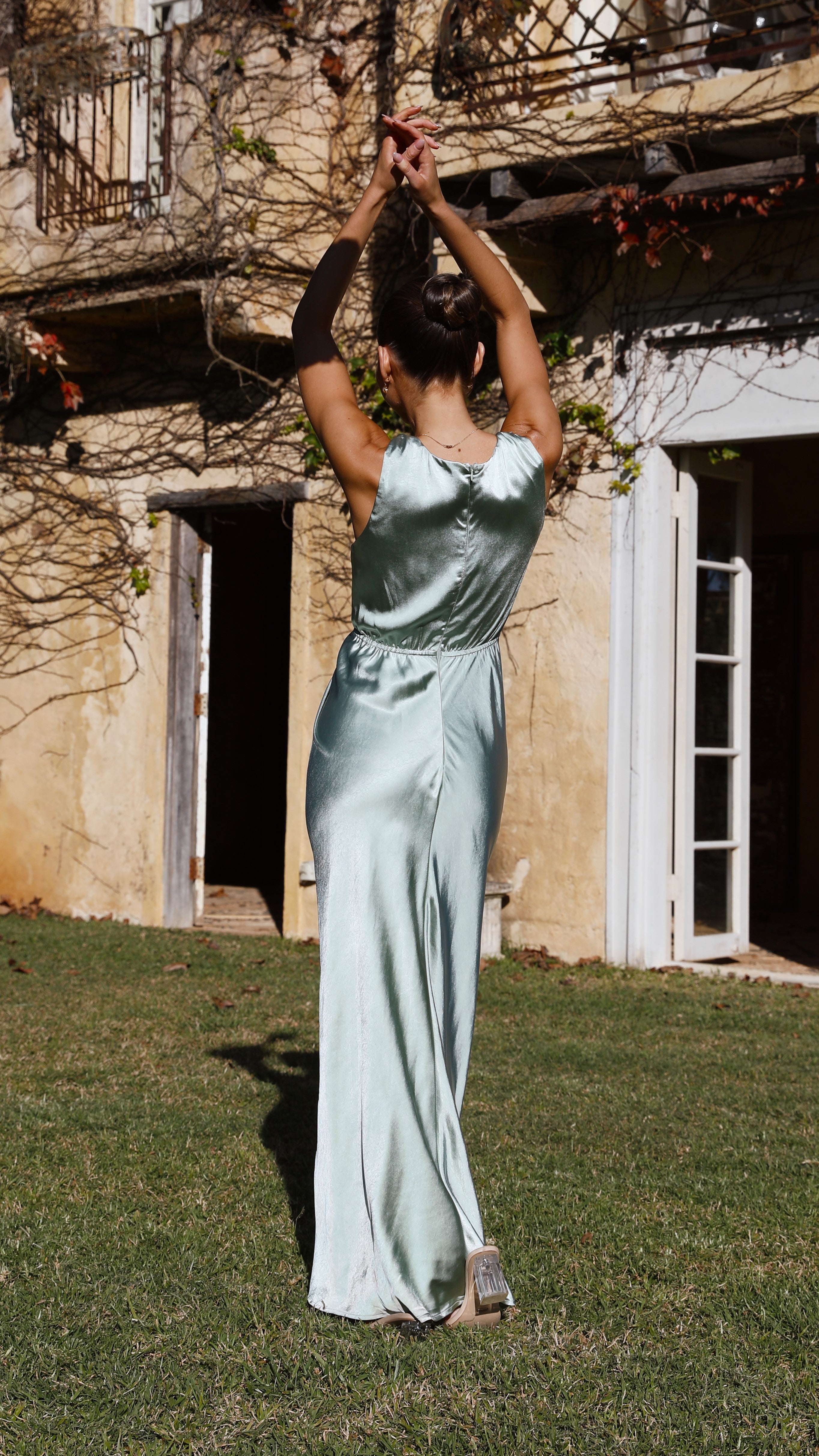 Lucia Maxi Dress - Sage