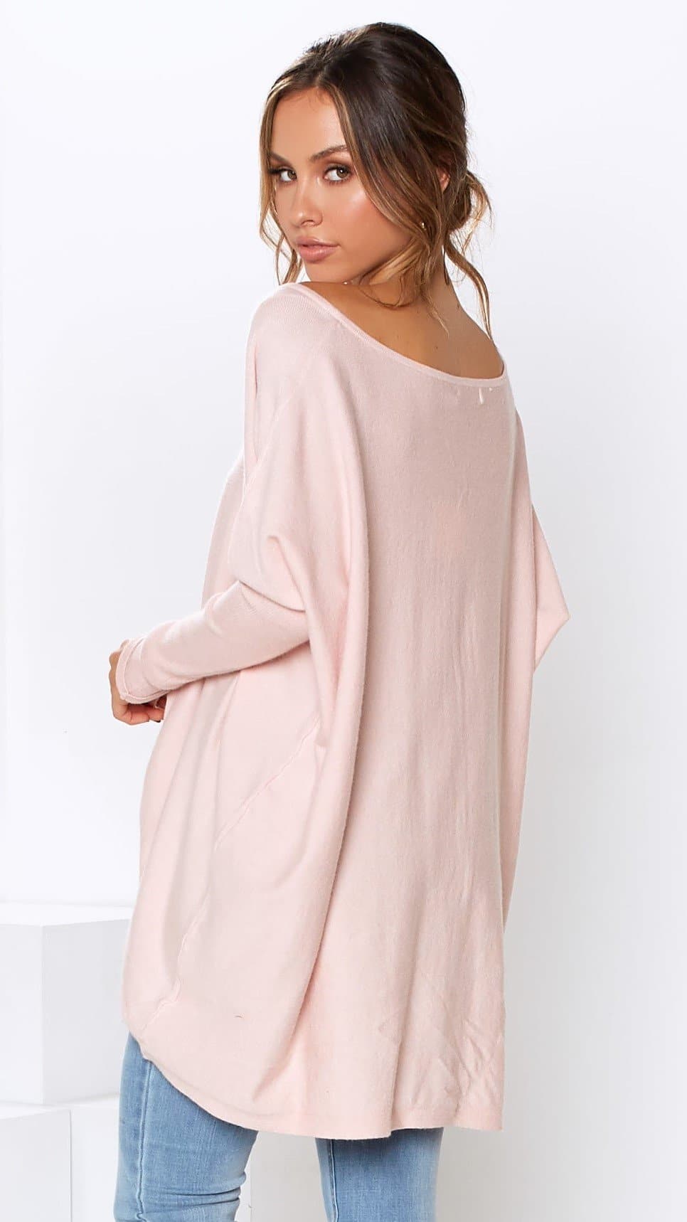 Amalia Knit Top - Blush