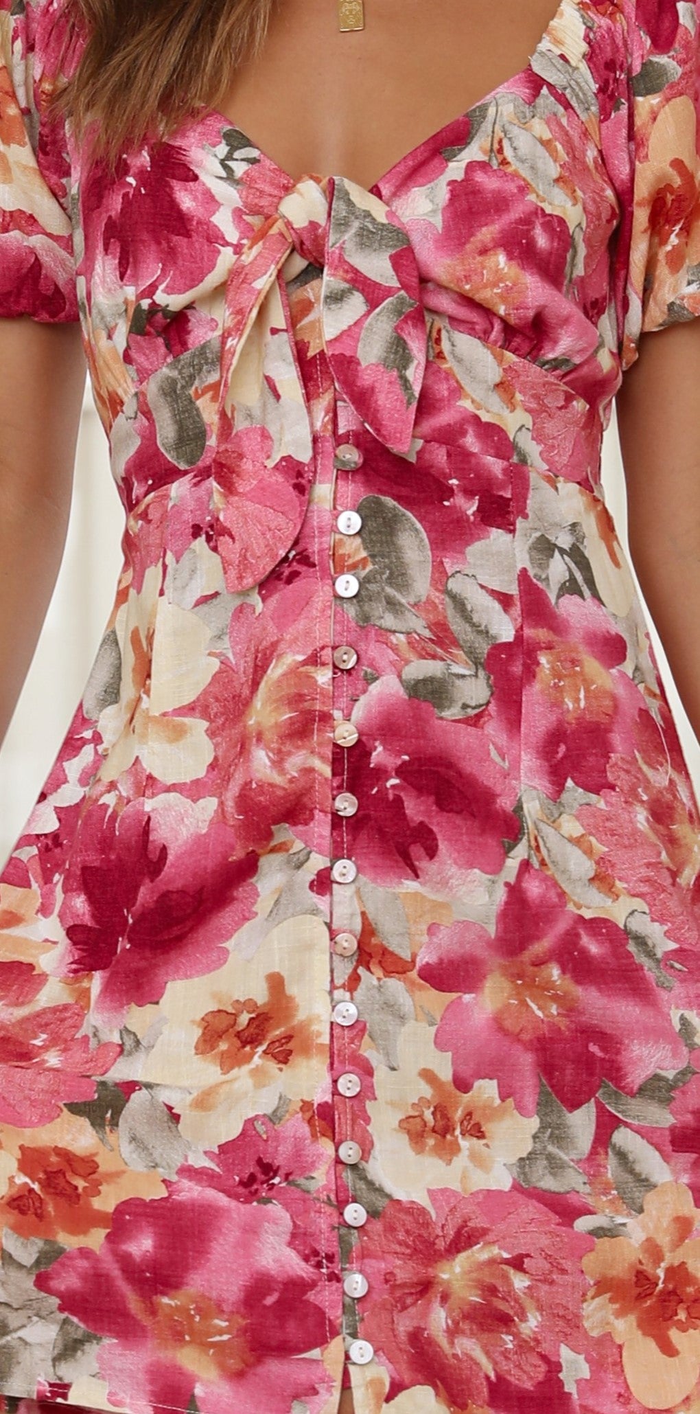 Anika Mini Dress- Alannah Print