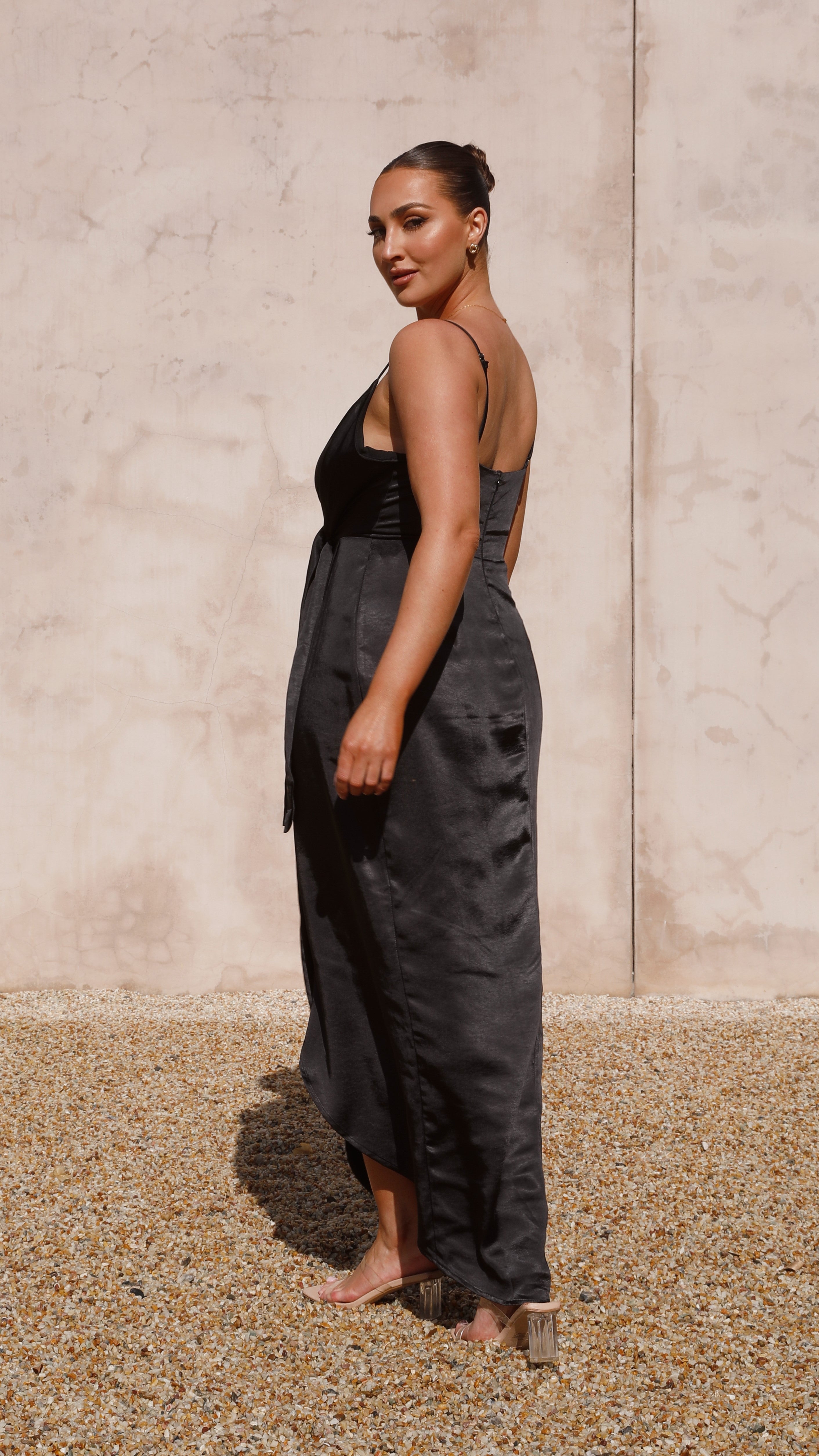 Tyra Maxi Dress - Black