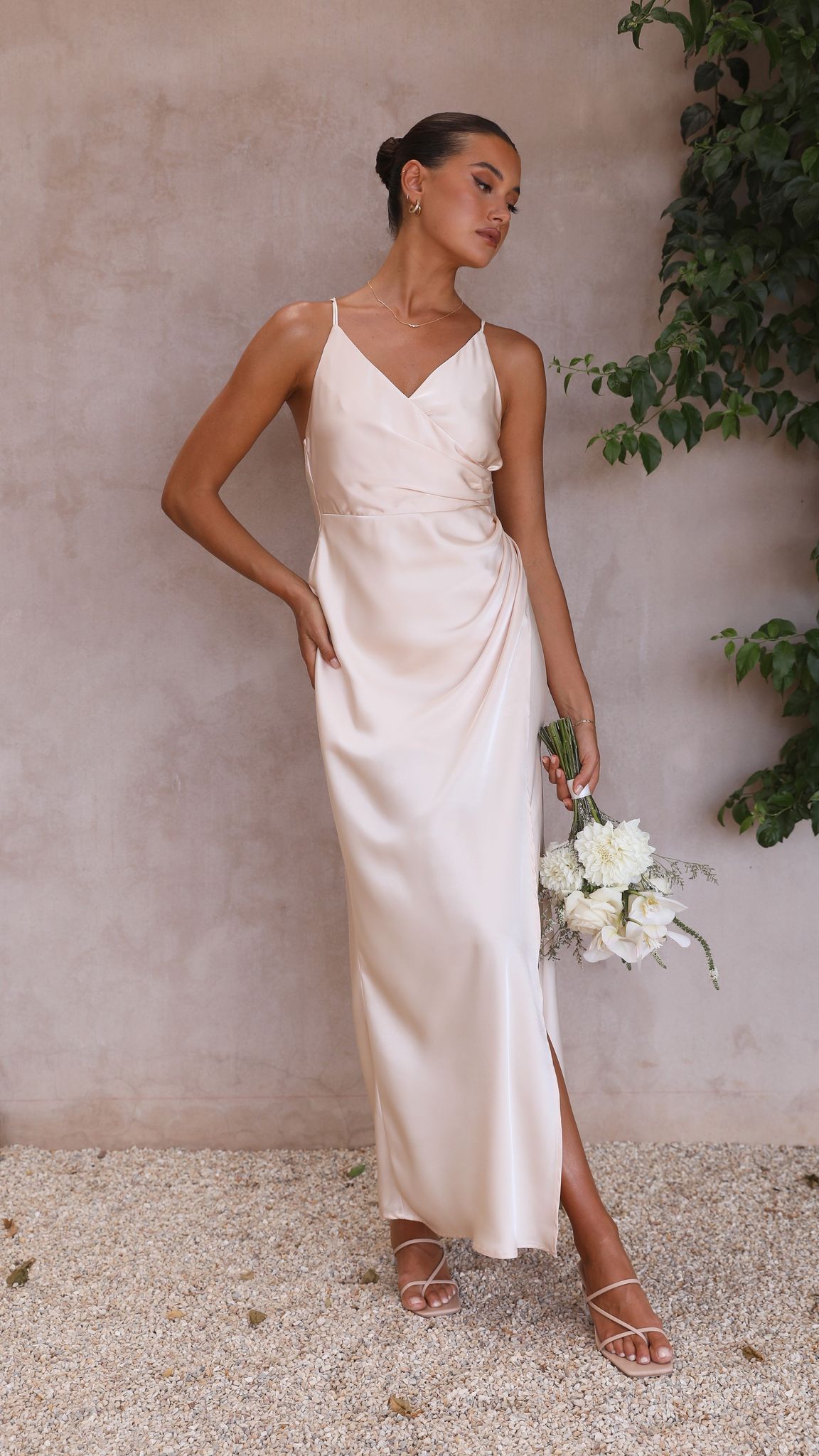 Faith Maxi Dress - Champagne