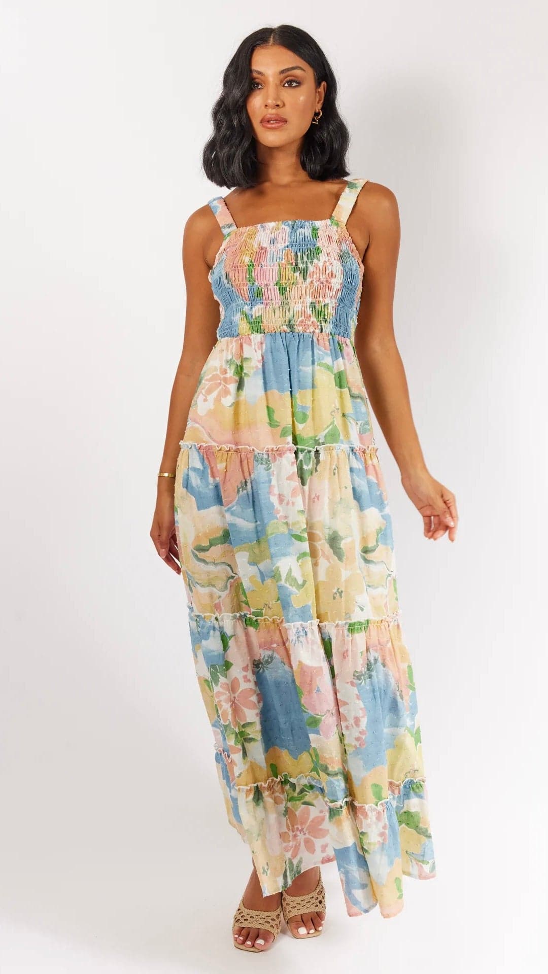 Ashlyn Maxi Dress - Kailani Print