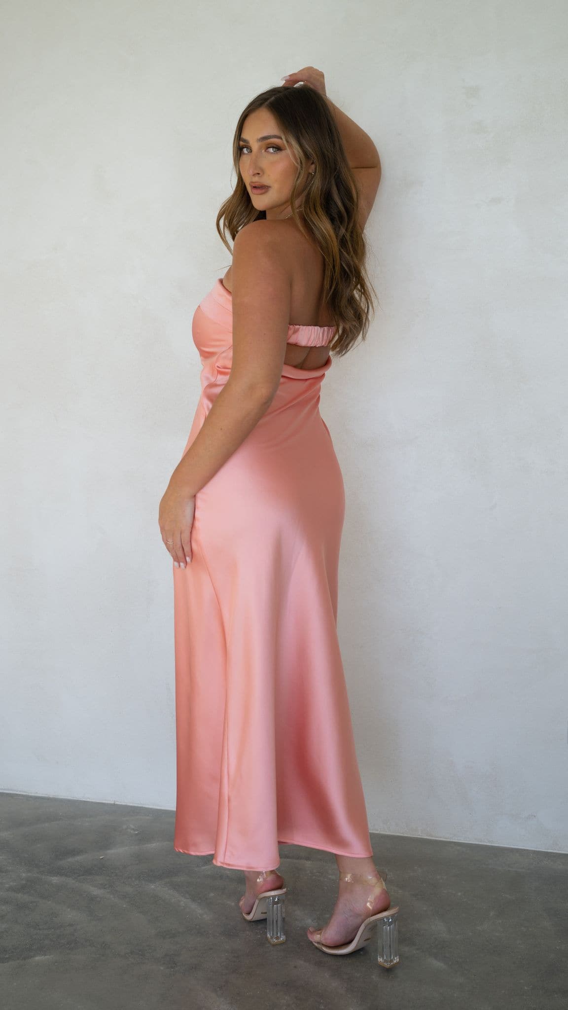 Miya Maxi Dress - Pink