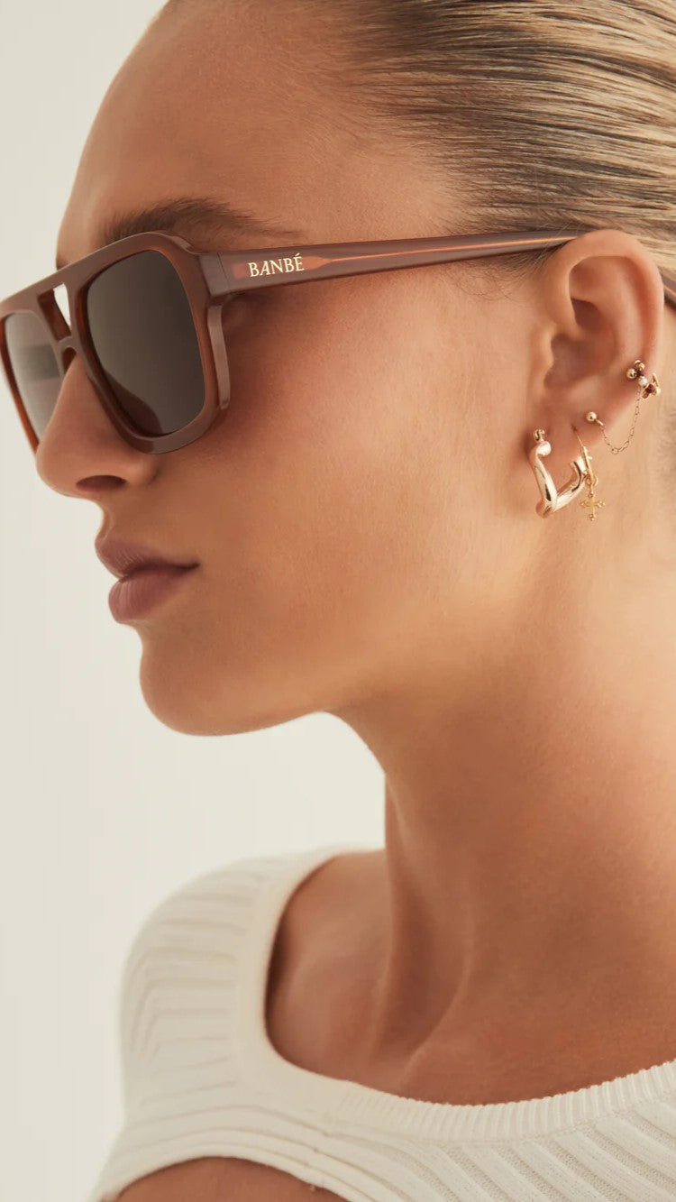 The Lais Sunglasses - Cocoa Auburn