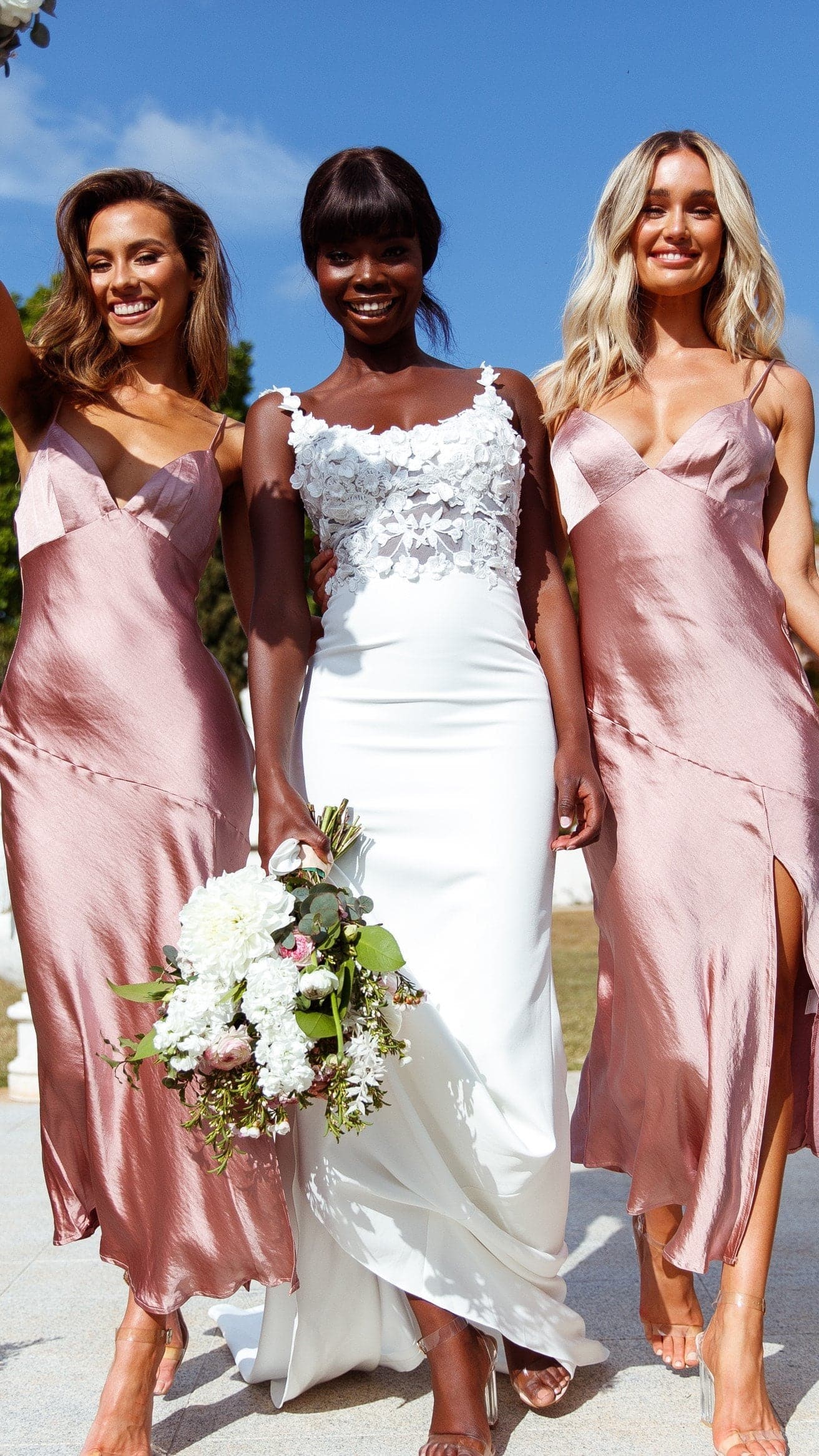 Josie Midi Dress - Blush
