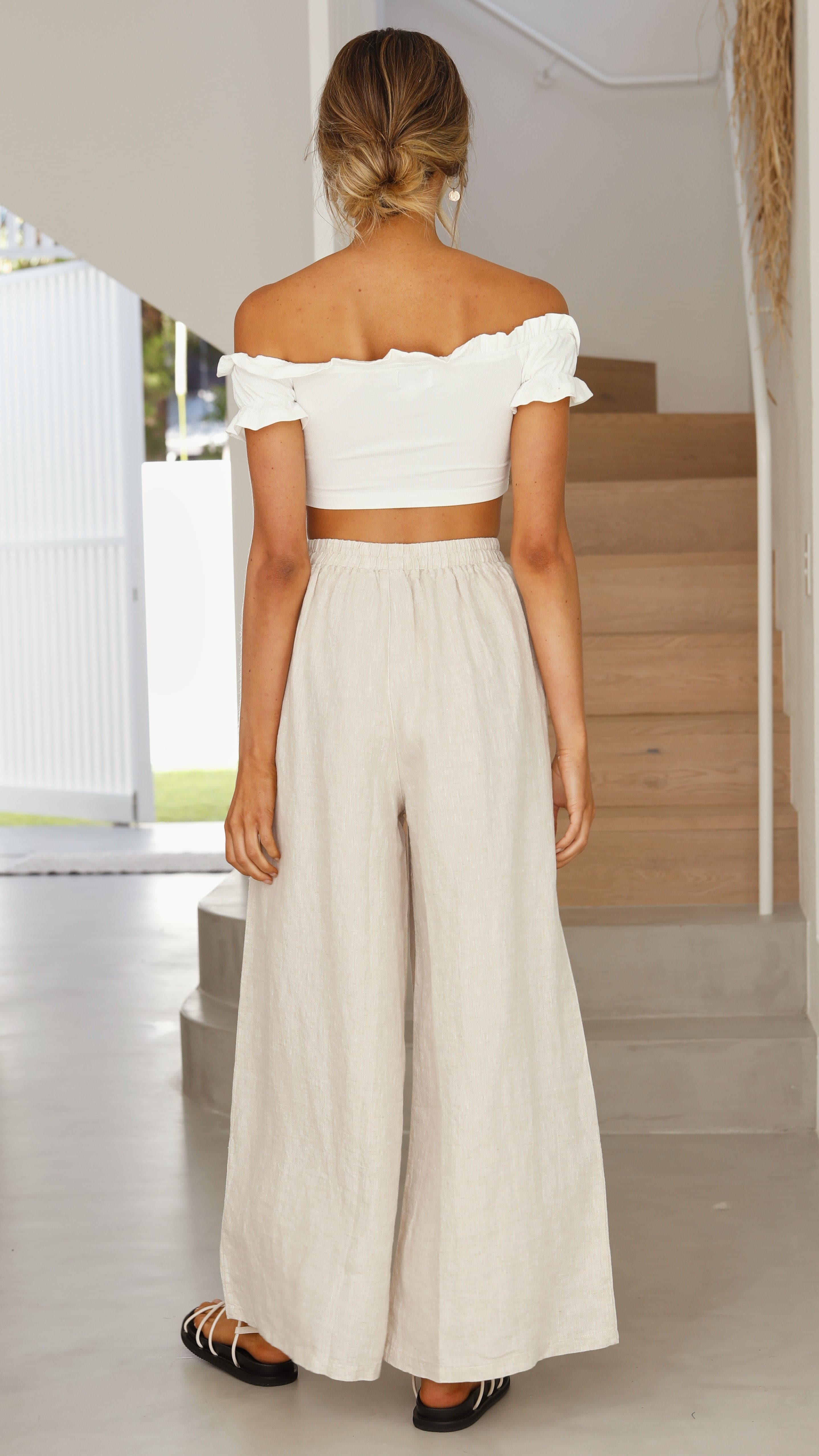 Oceana Pants - Natural