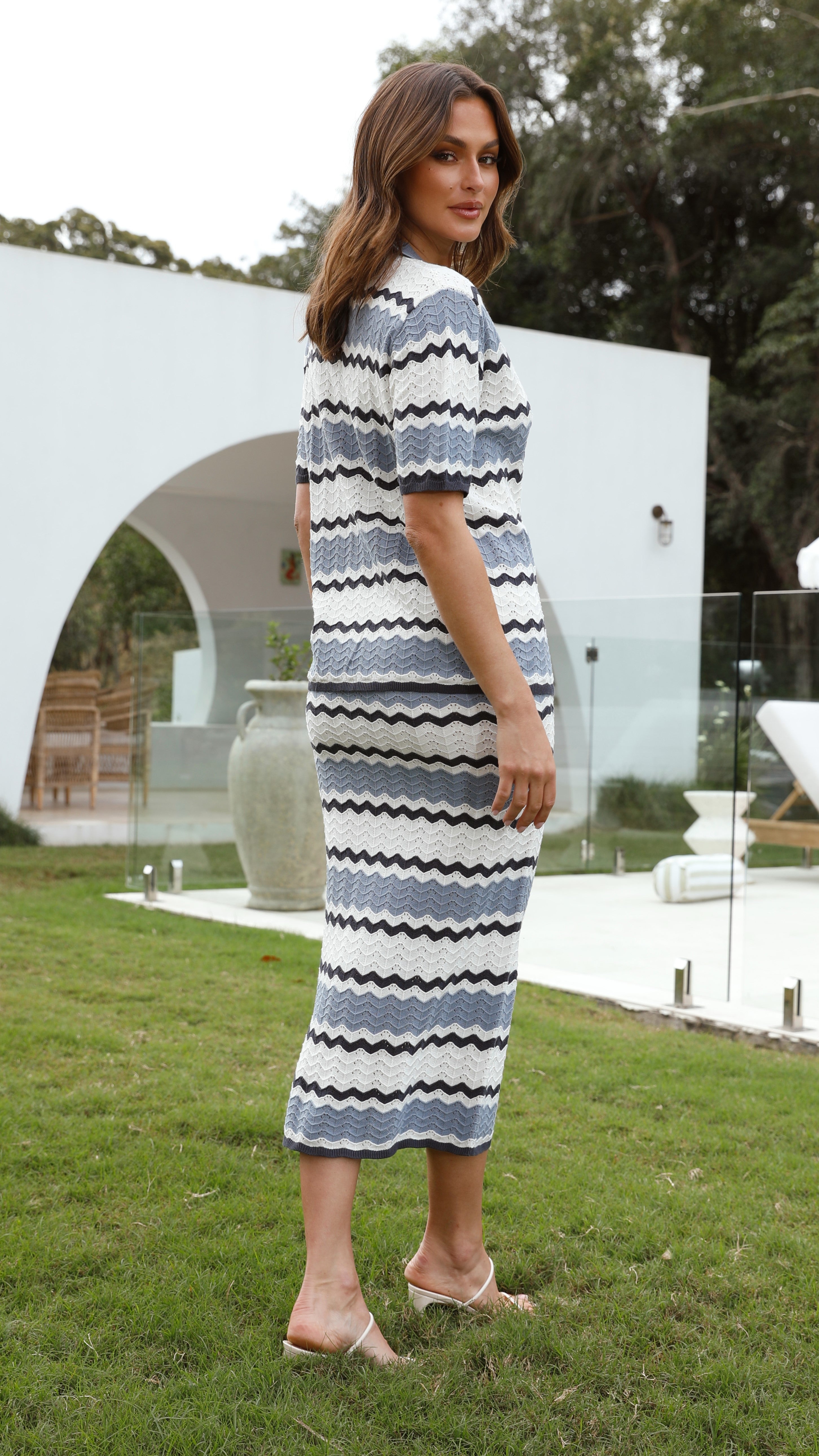 Caprice Skirt - Steel