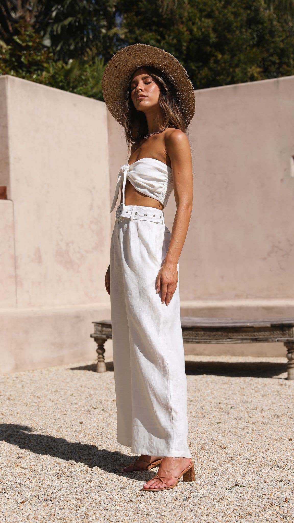 Odette Pants - White