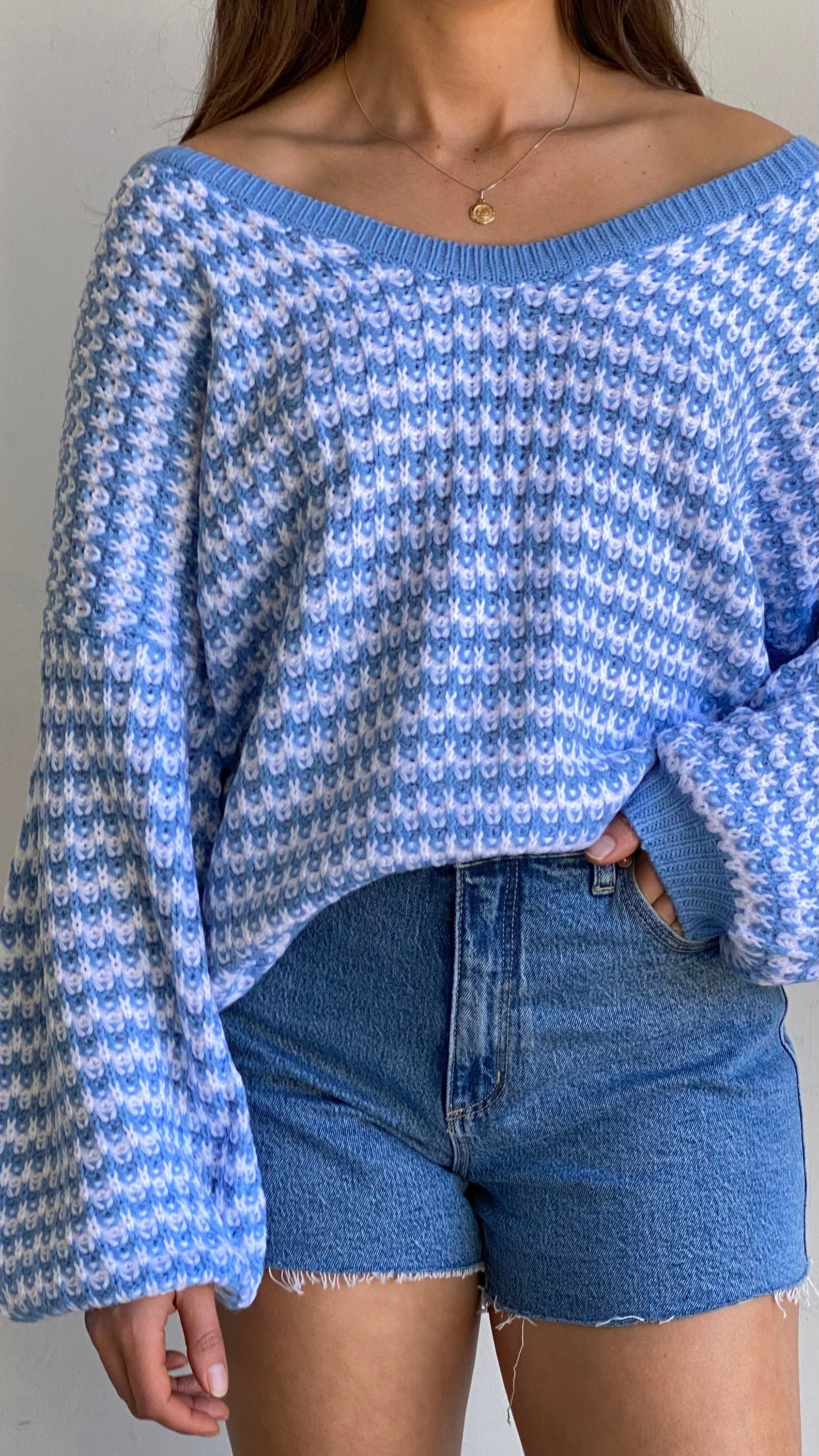 The Rare One Sweater - Blue