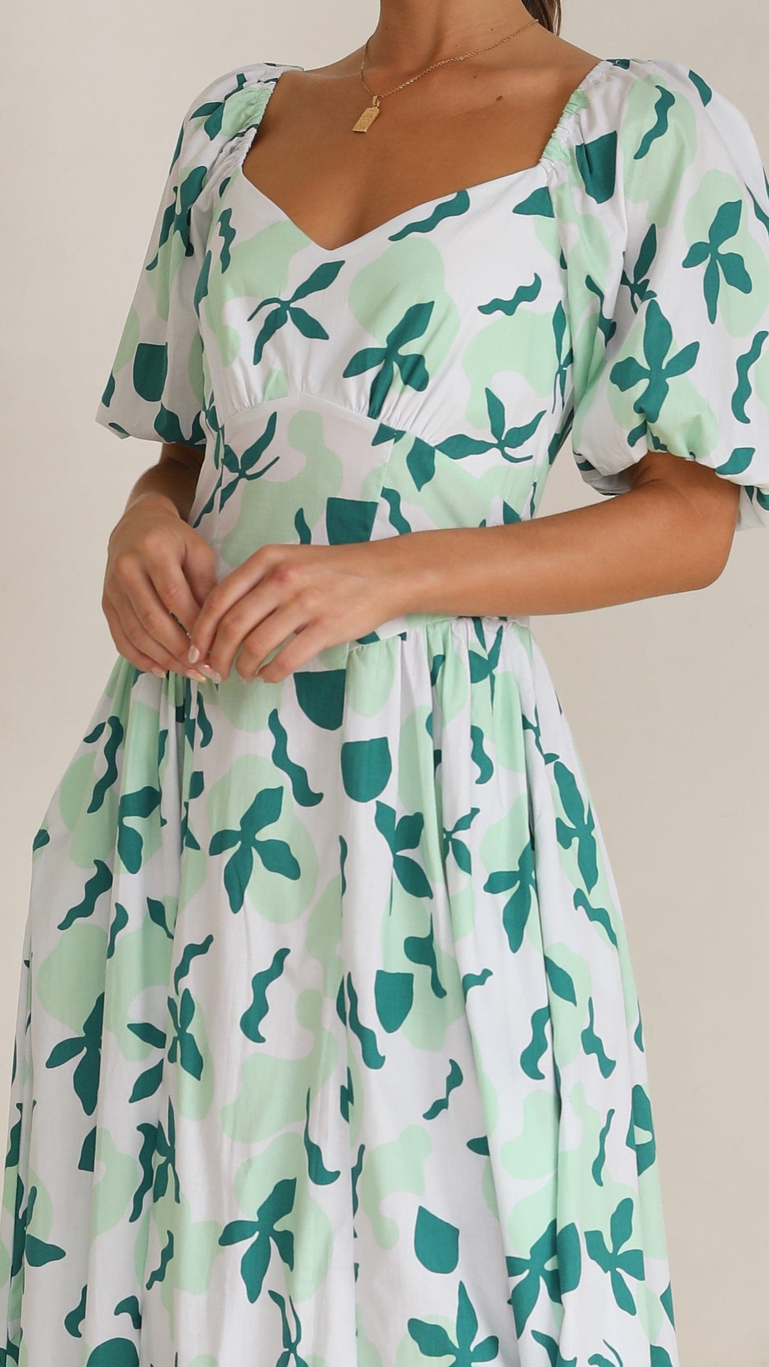 Laylee Maxi Dress - Green