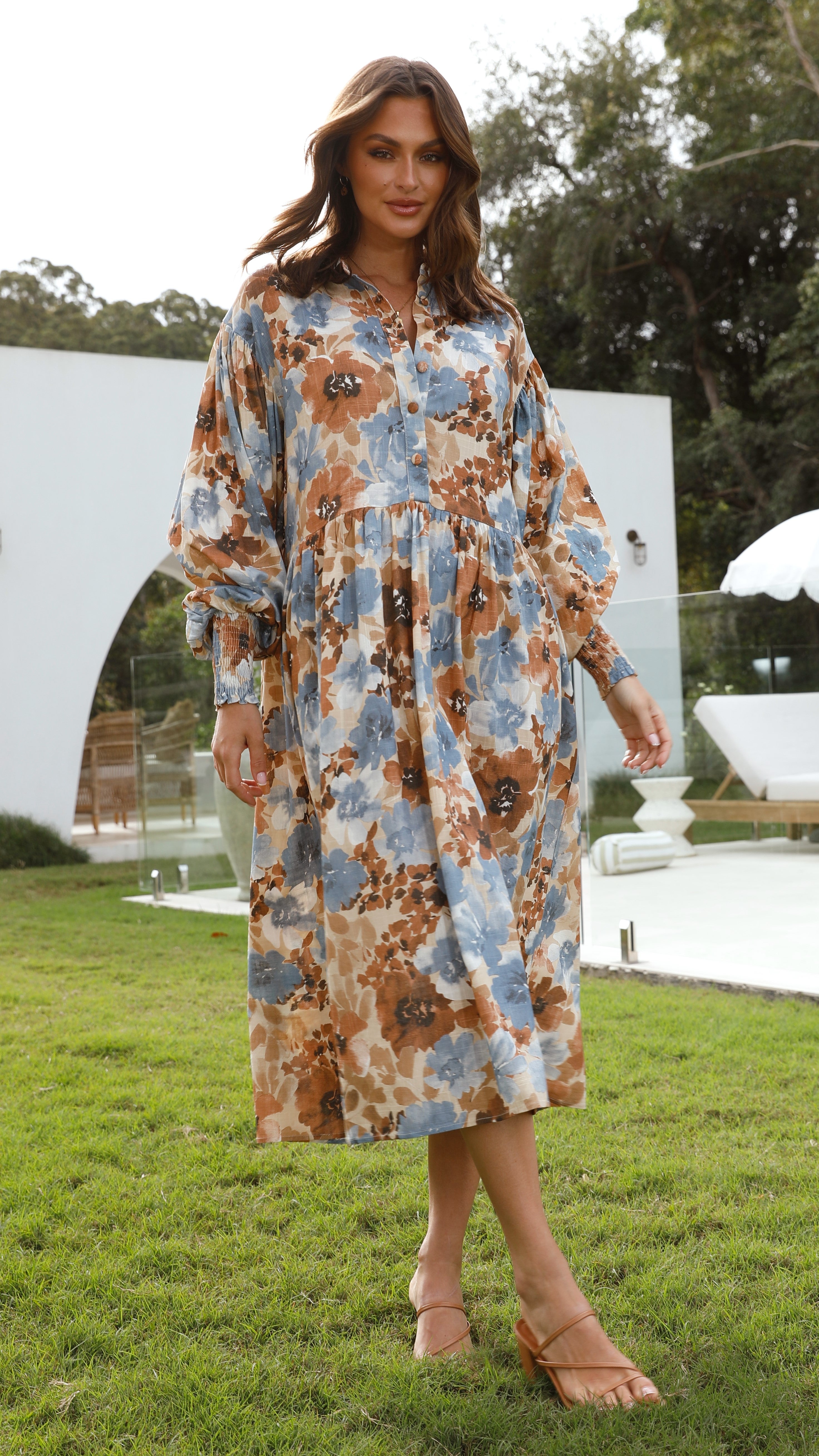 Clover Maxi Dress - Poppy Floral
