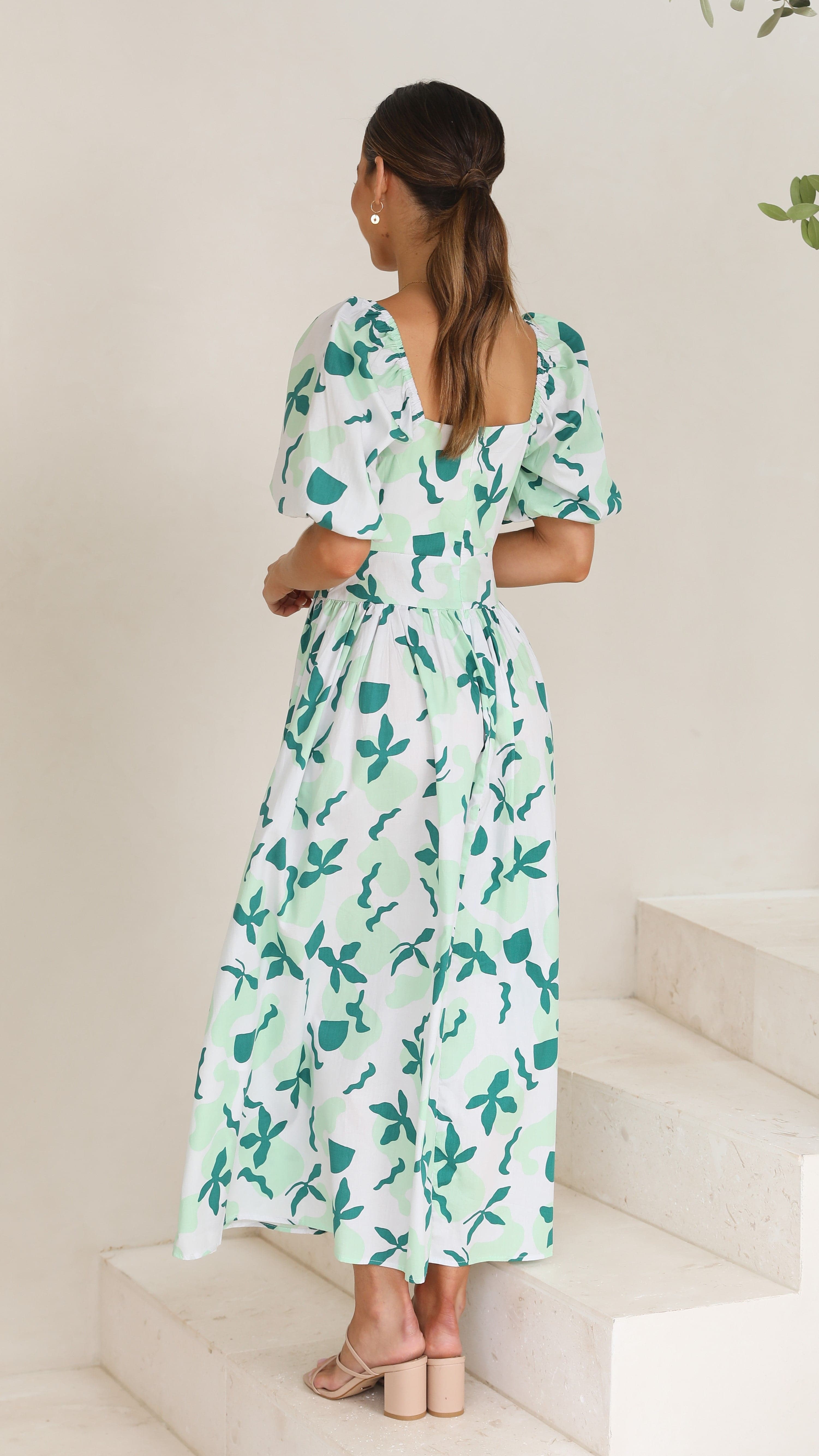 Laylee Maxi Dress - Green