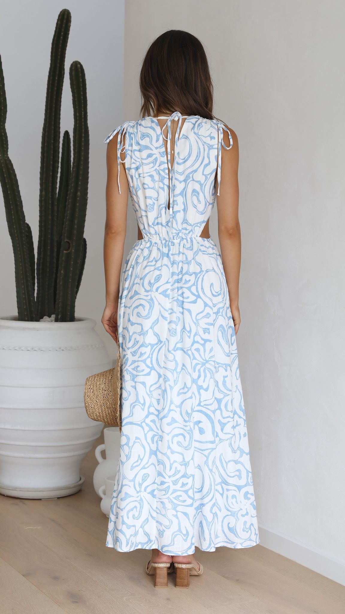 Dana Maxi Dress - Thalassa Print