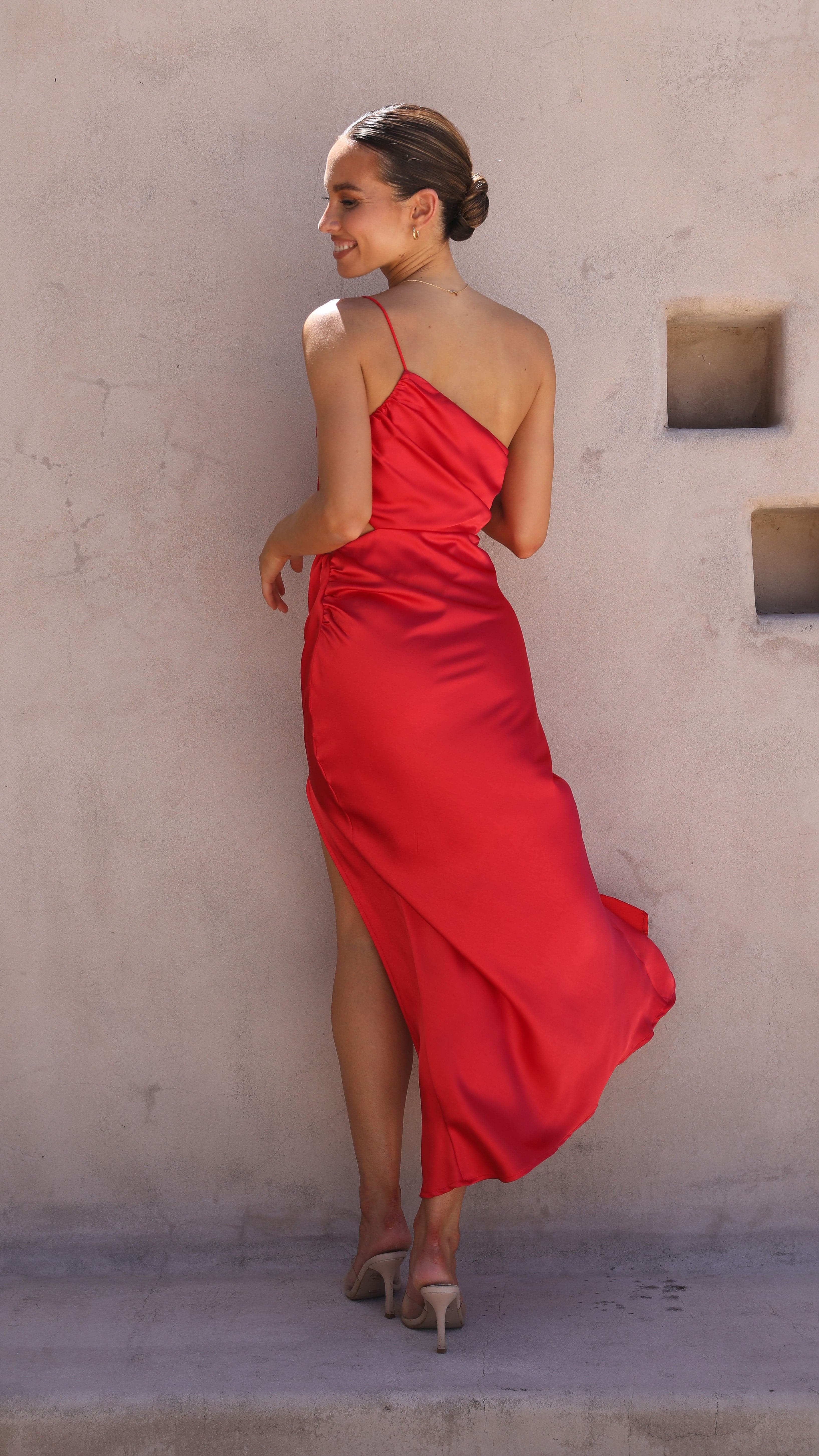 Nyla Maxi Dress - Red