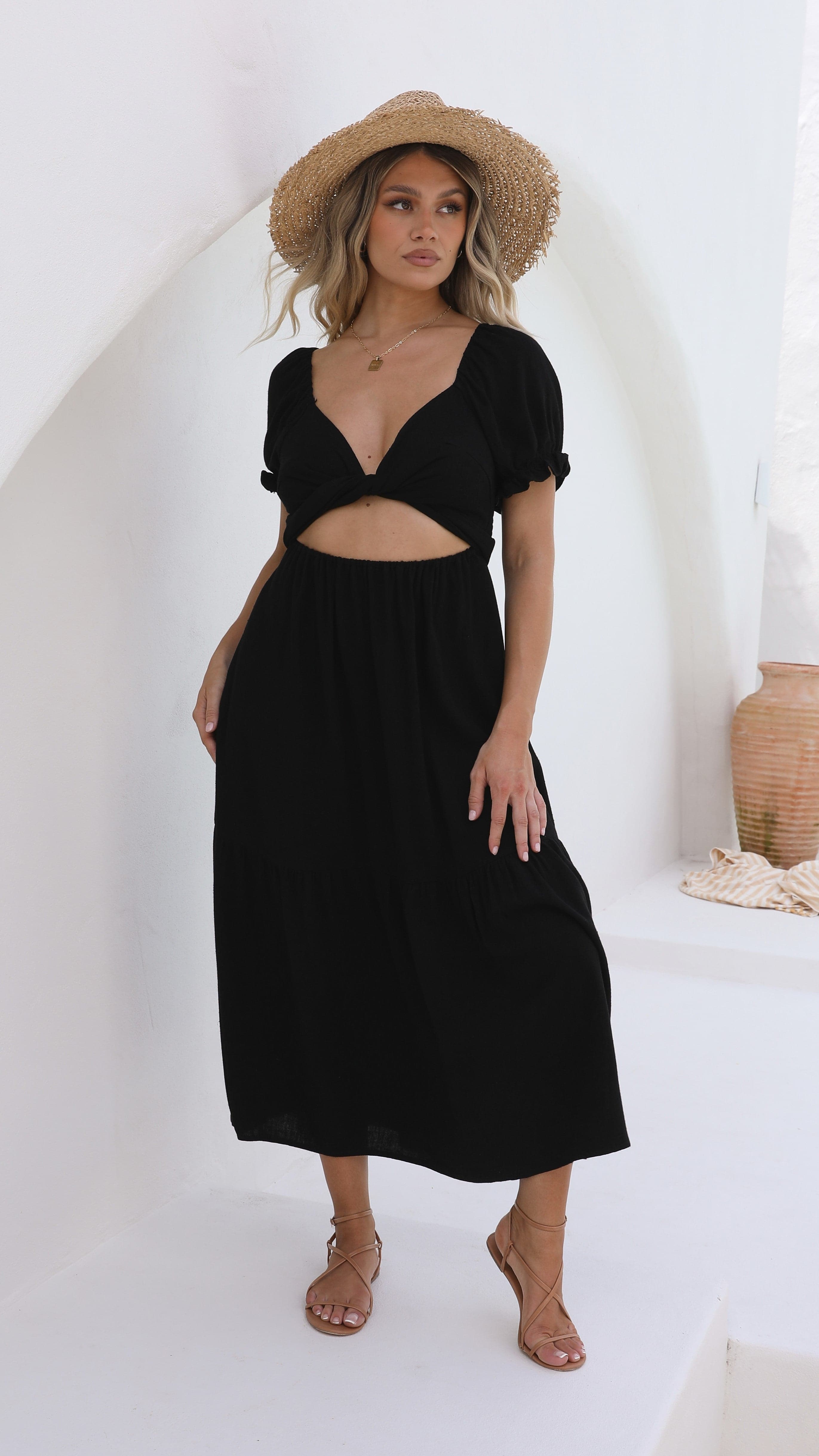Sami Maxi Dress - Black