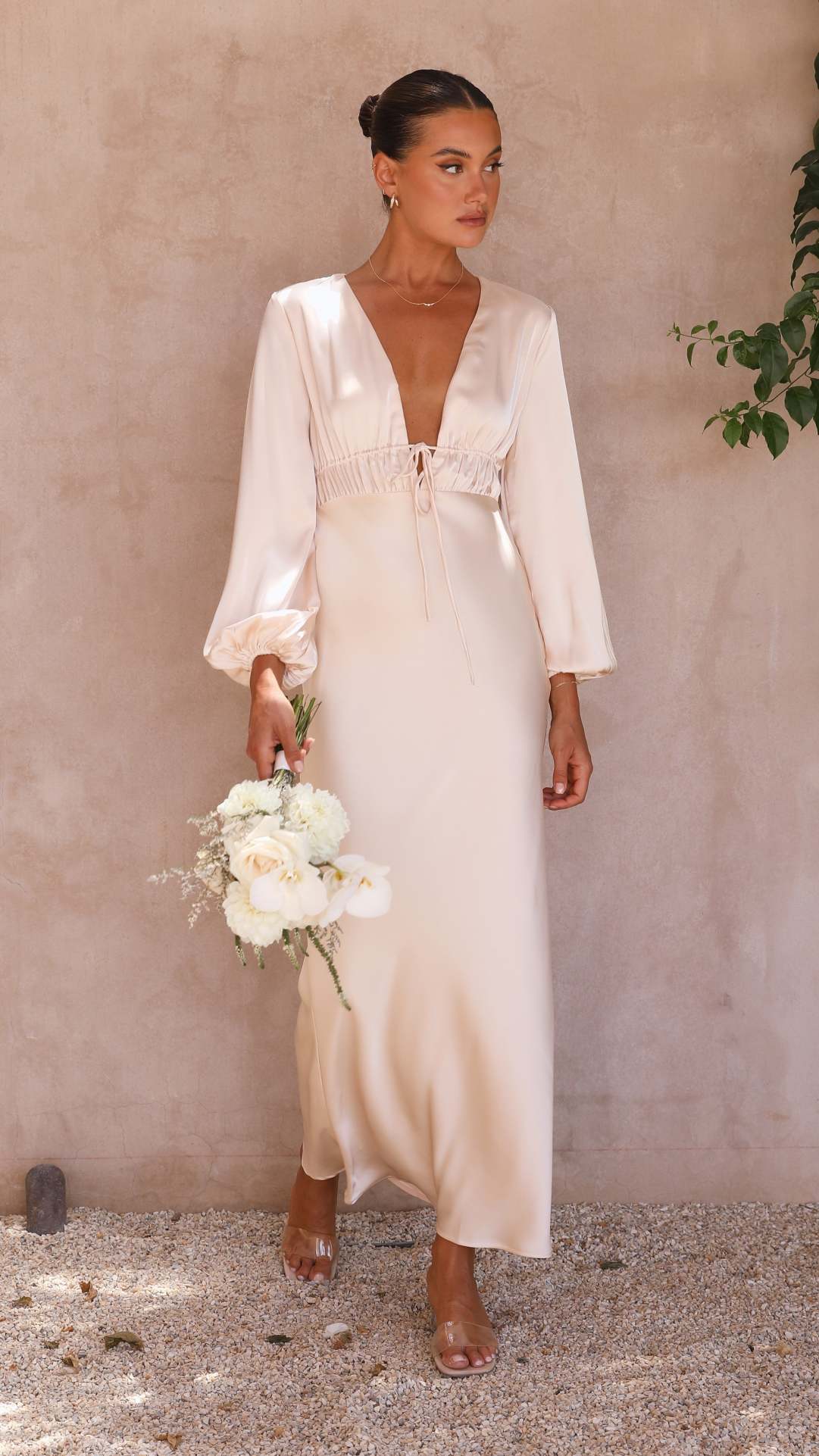 amara maxi dress Amara Maxi Dress - Champagne