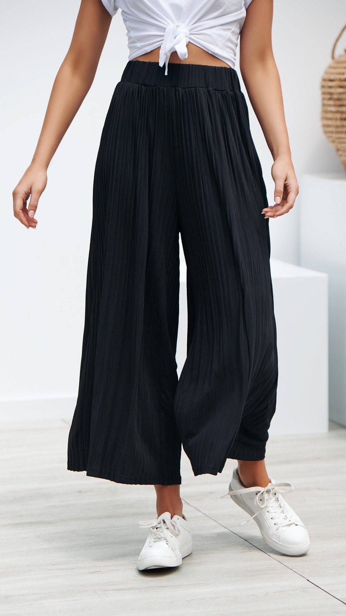 Loyal Heart Culottes - Black