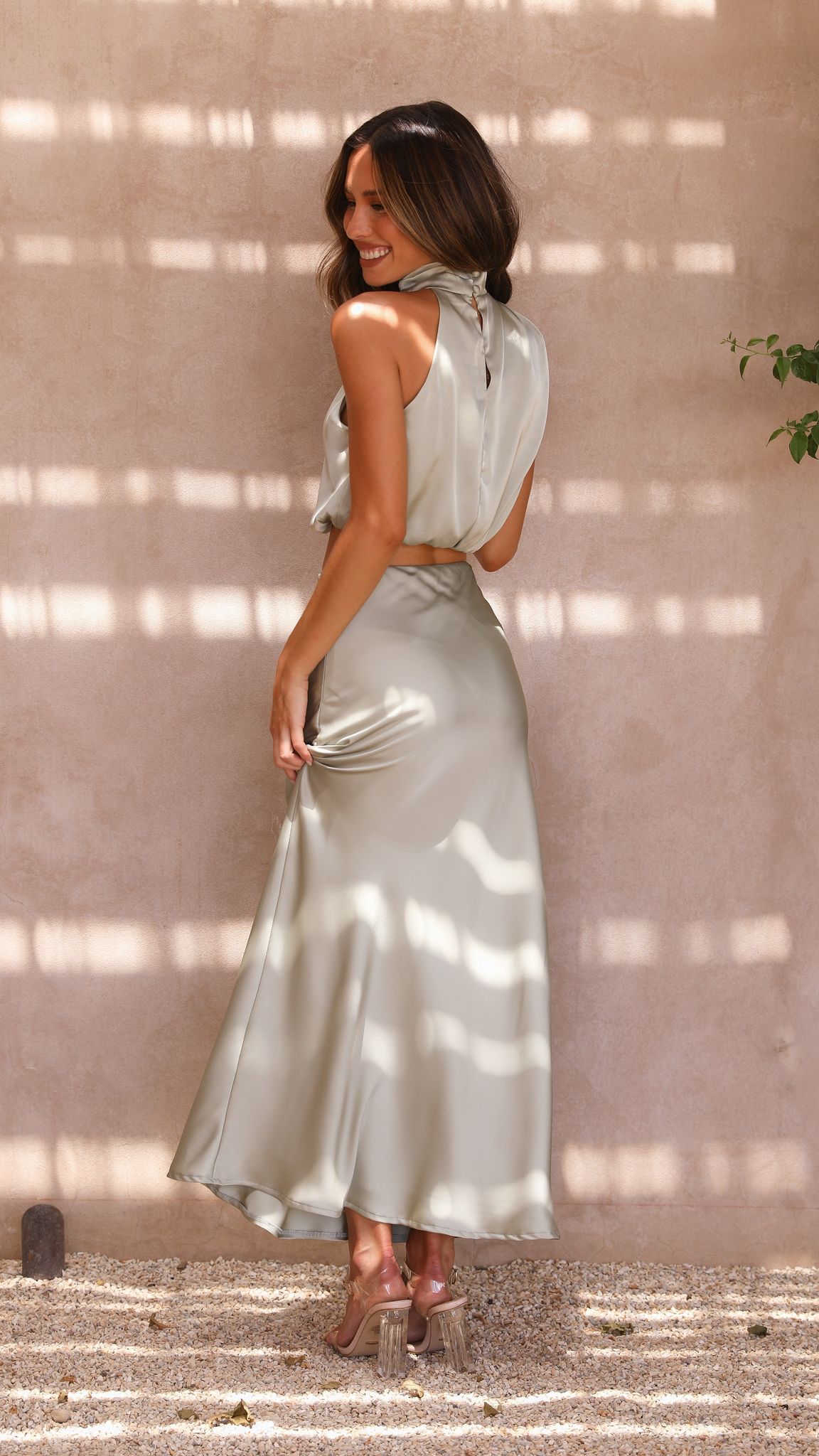 Esther Maxi Skirt - Olive