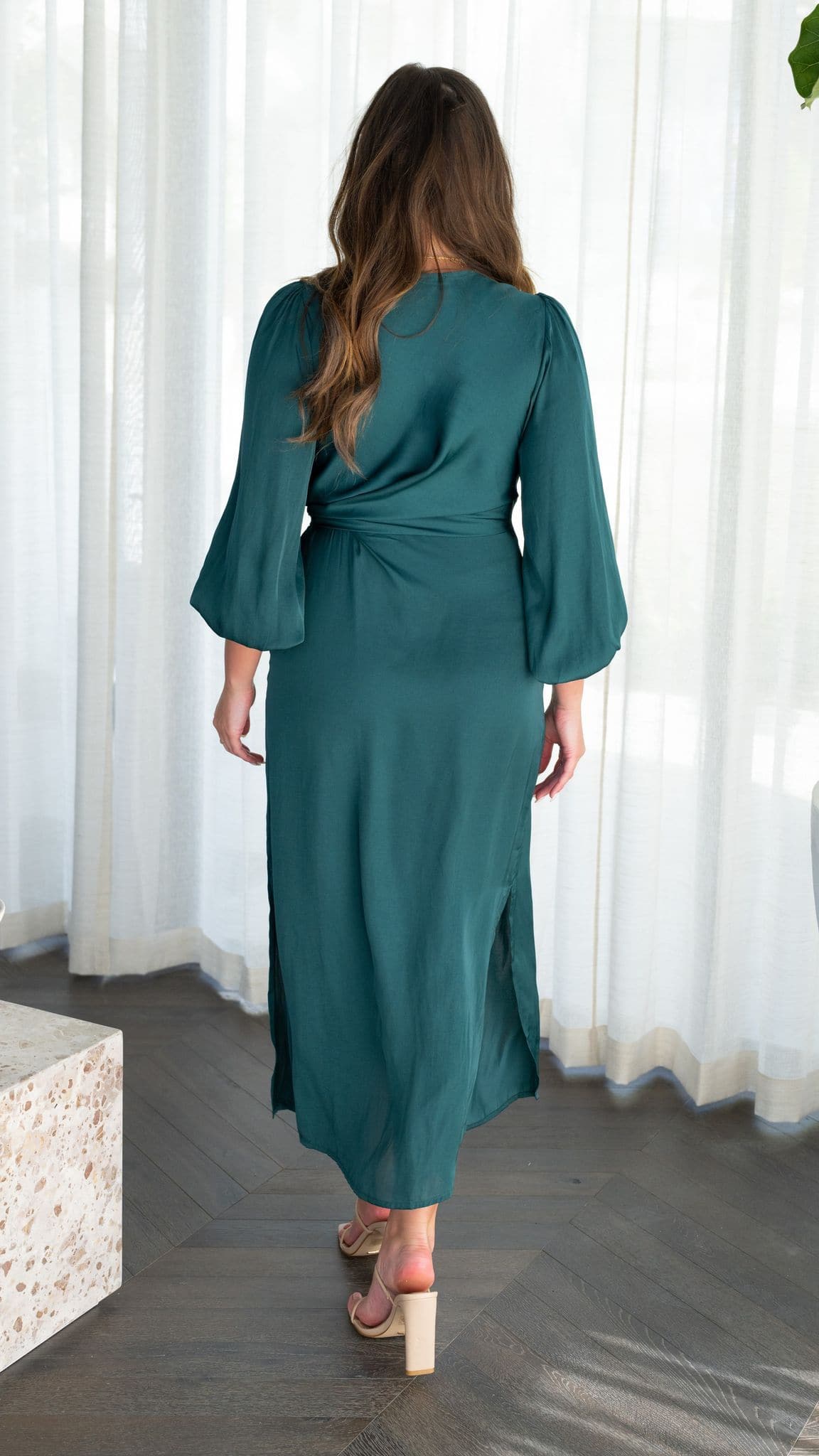 Meilani Midi Dress - Emerald
