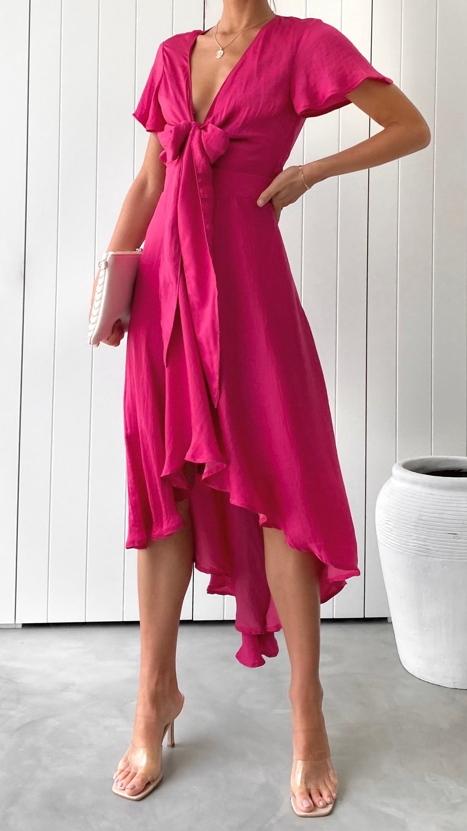 Sunny Daze Dress - Hot Pink