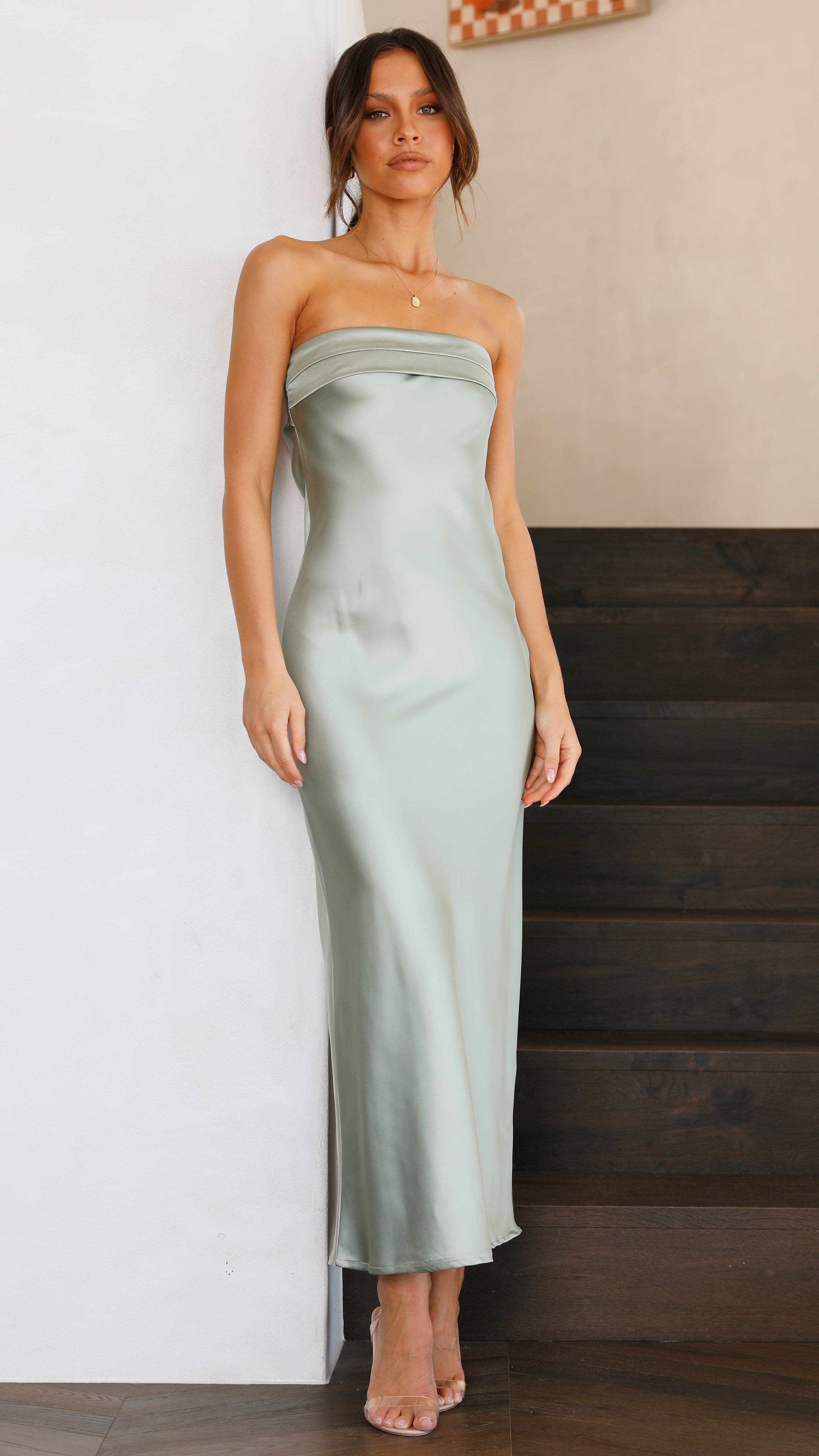 Miya Maxi Dress - Sage