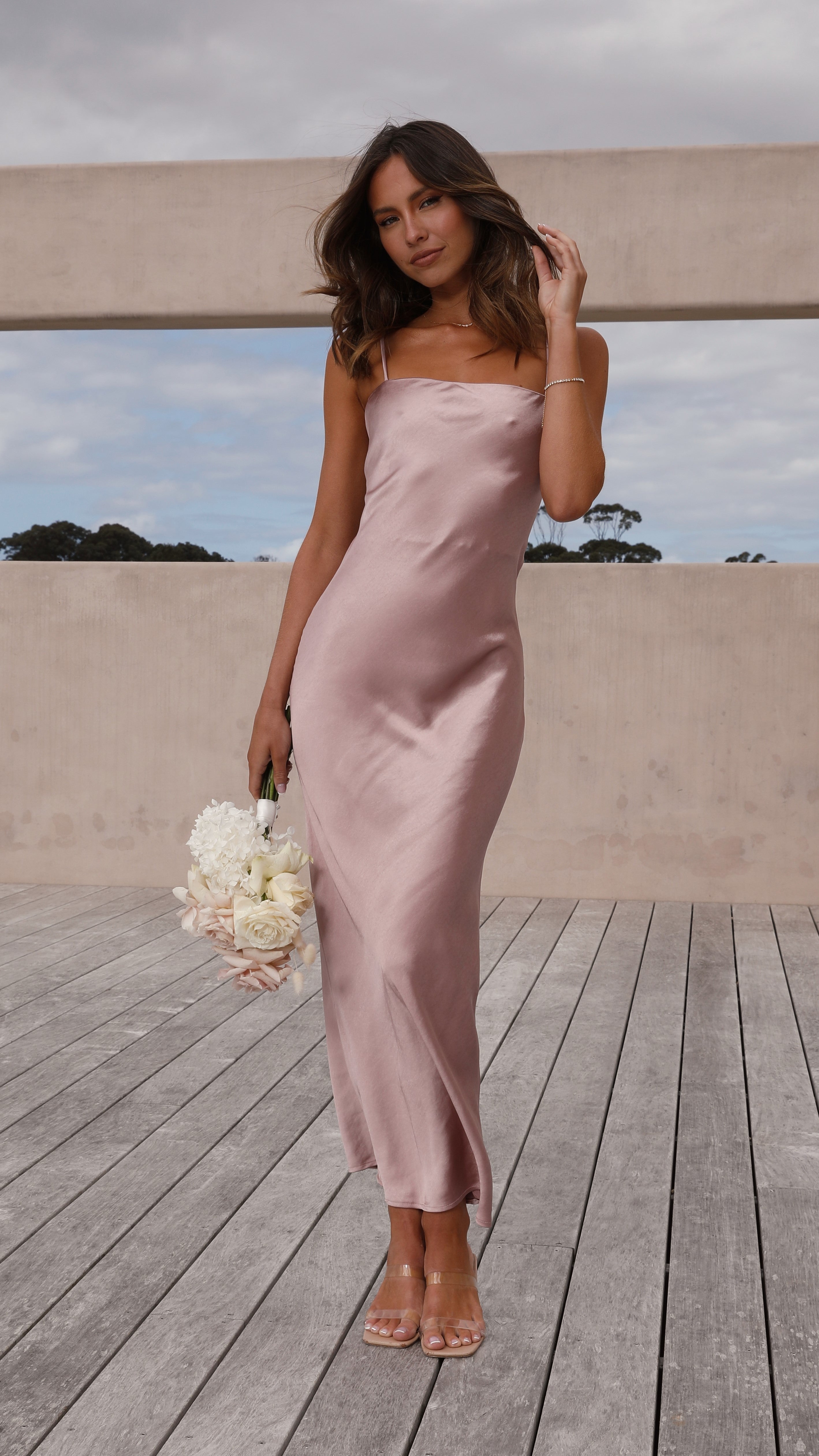 Keira Maxi Dress - Pink