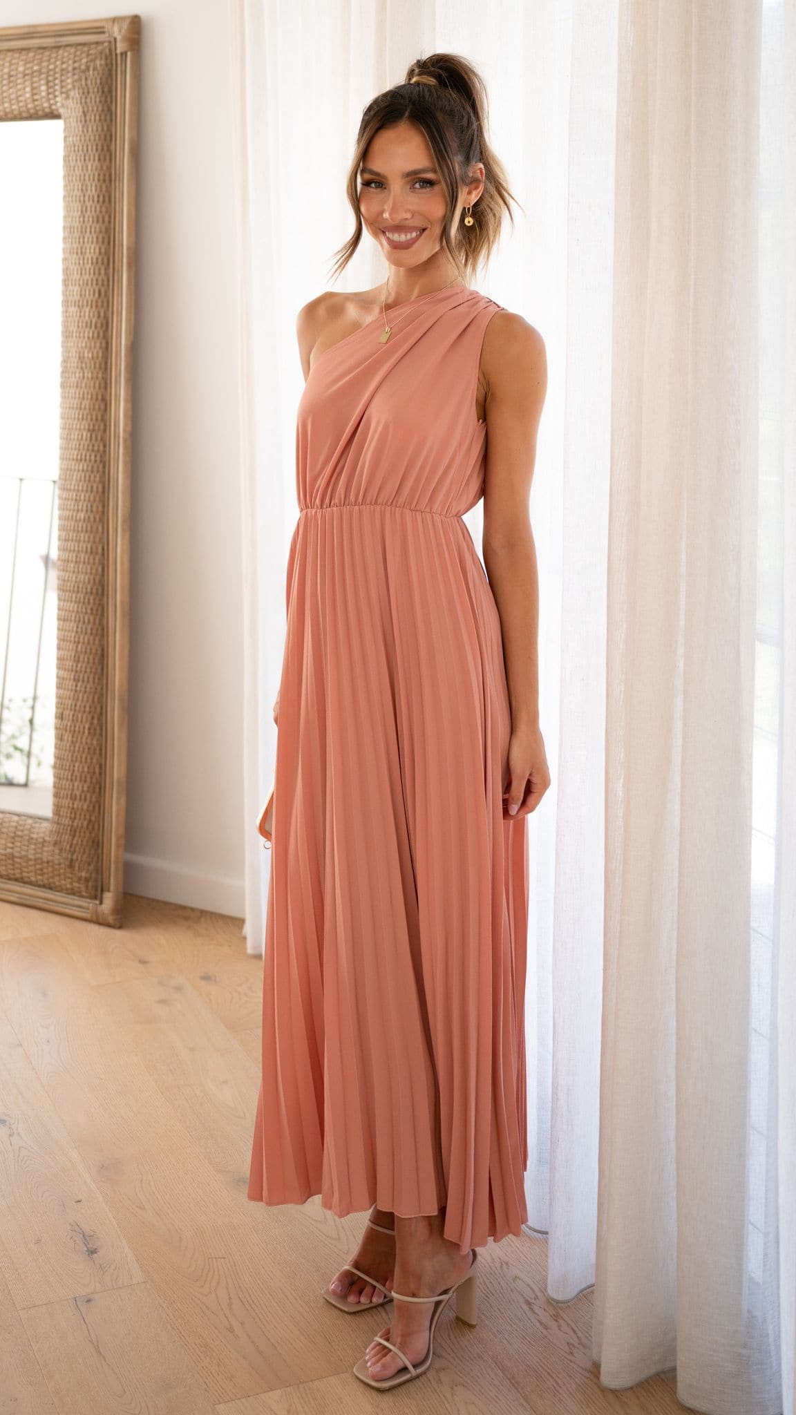 Gianna Maxi Dress - Terracotta