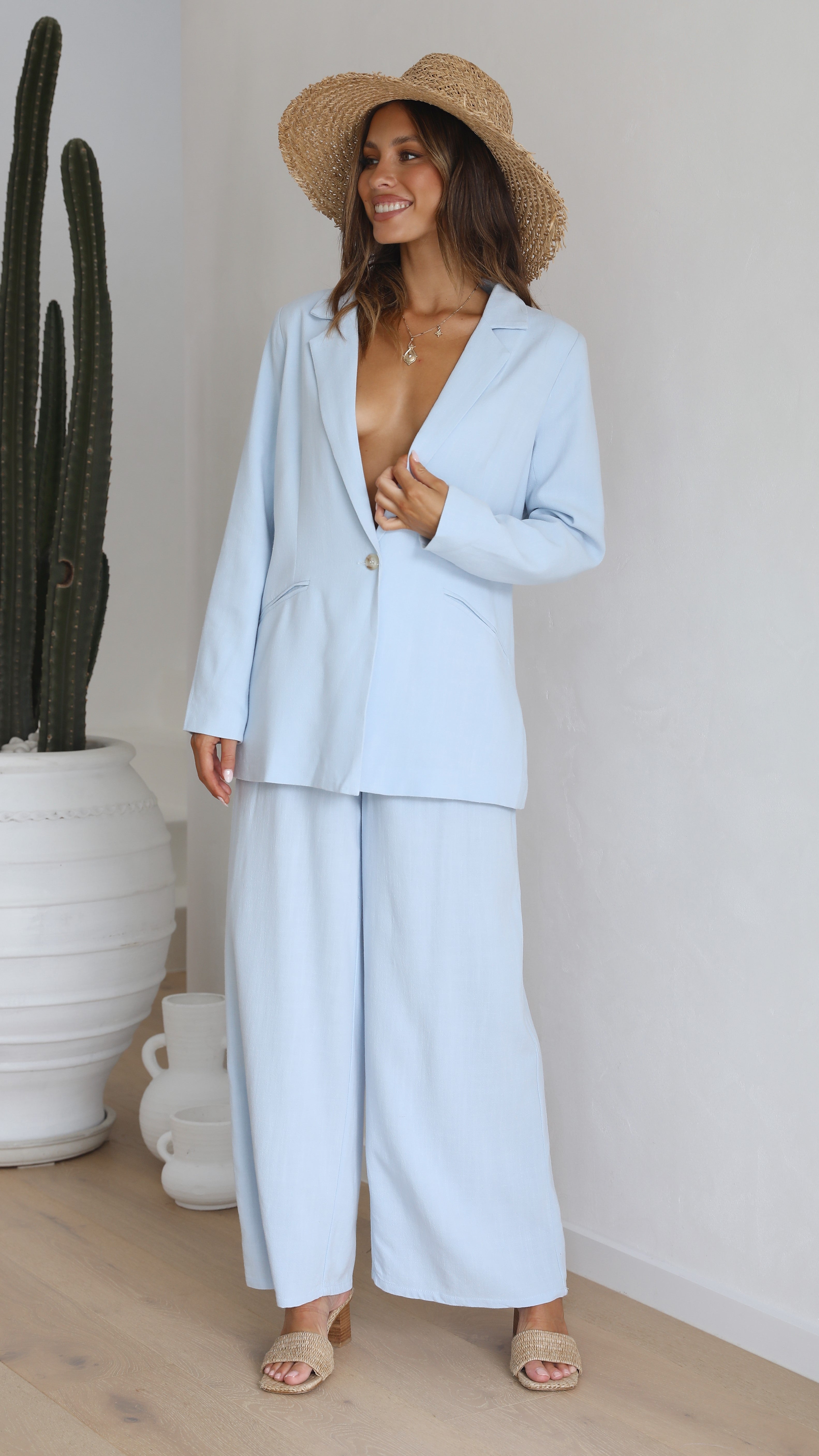 Fawn Pants - Sky Blue