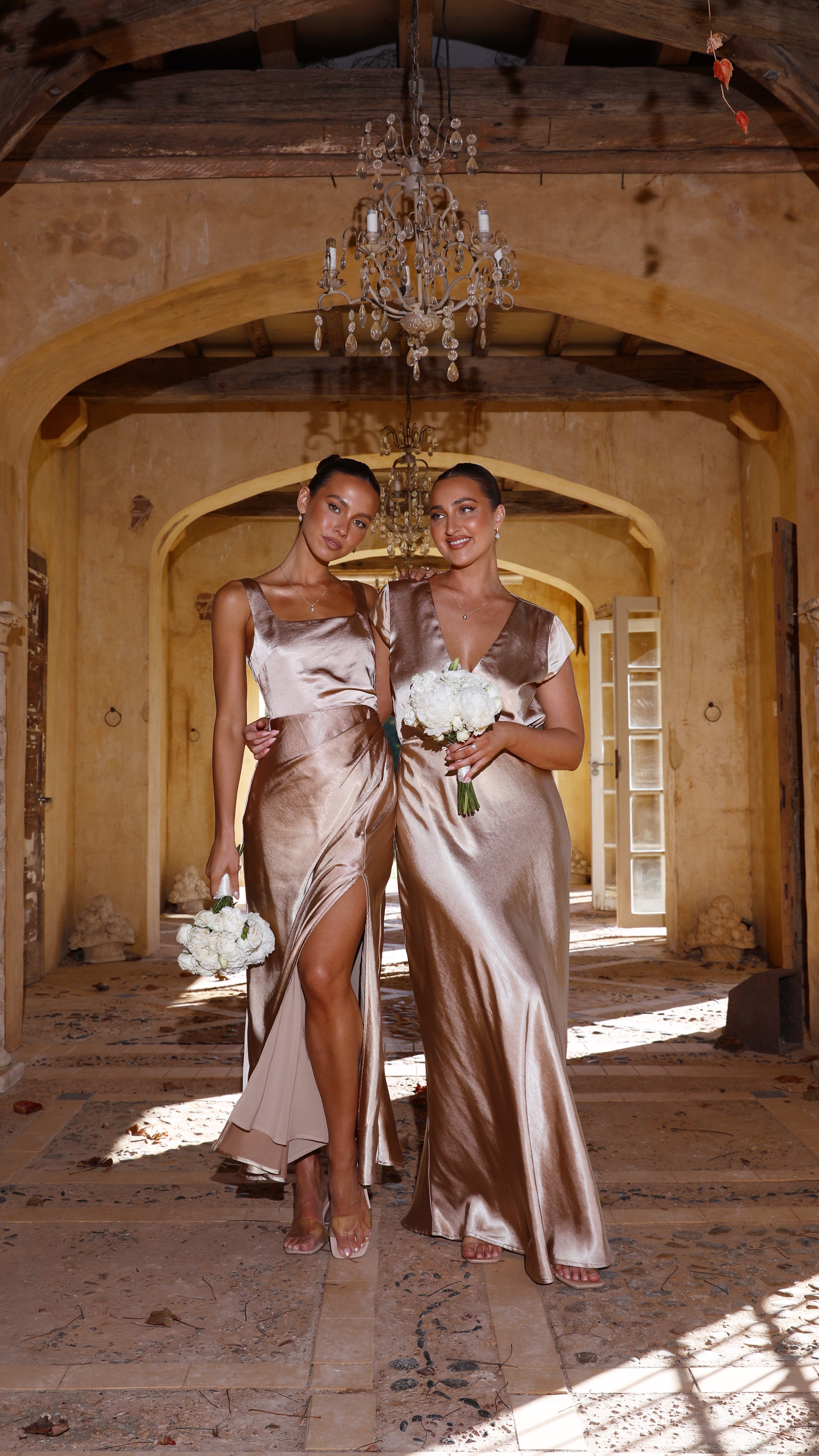 Selma Maxi Dress - Gold