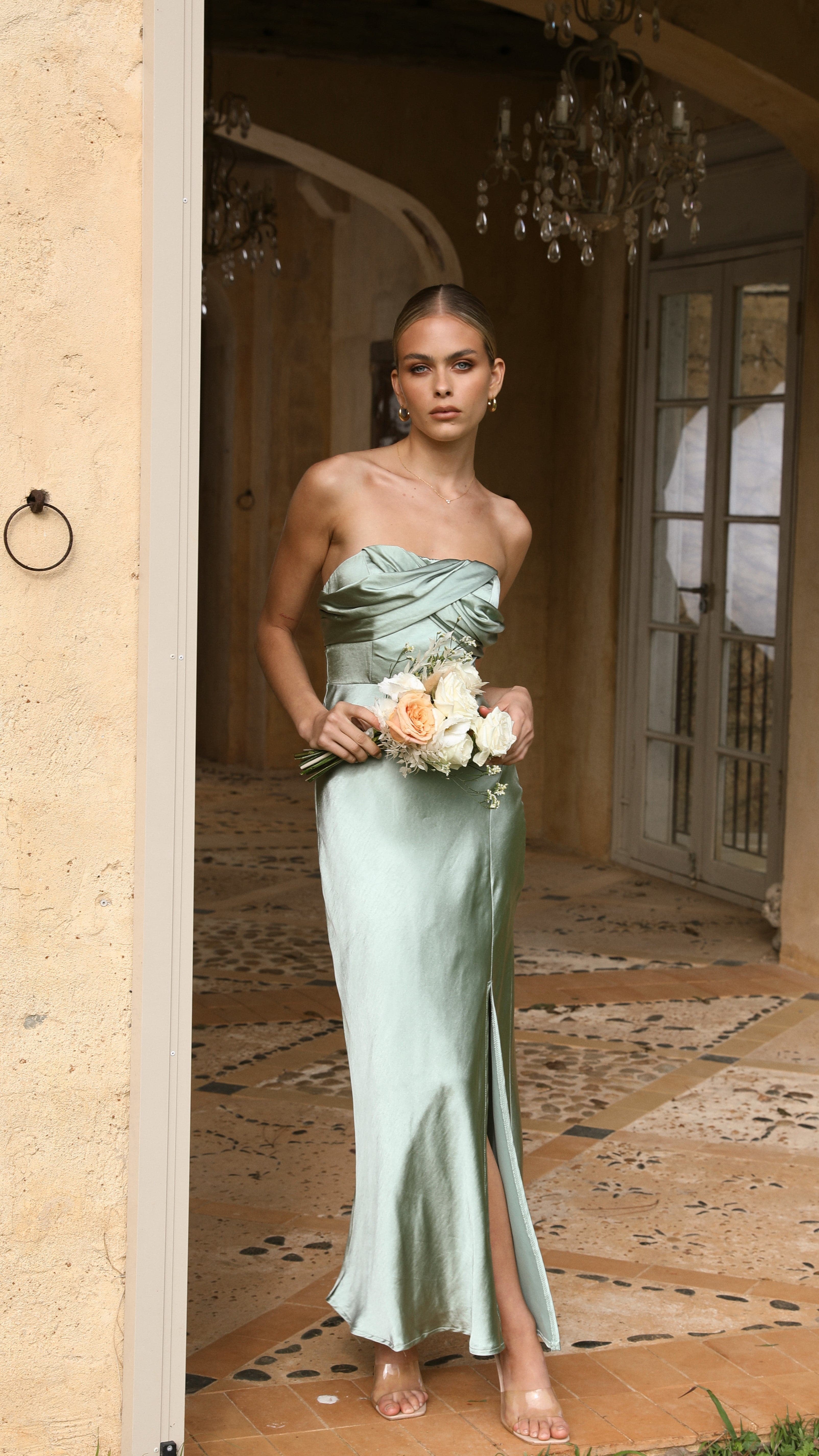 Shona Maxi Dress - Sage