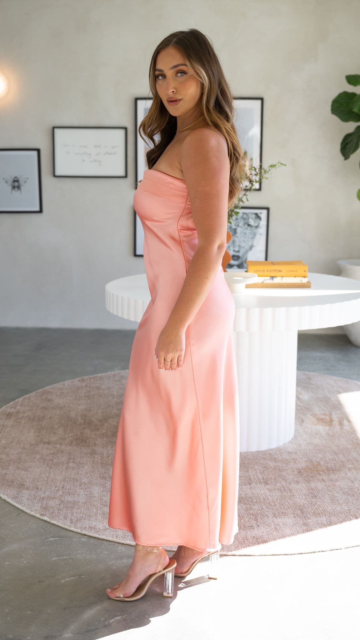 Miya Maxi Dress - Pink