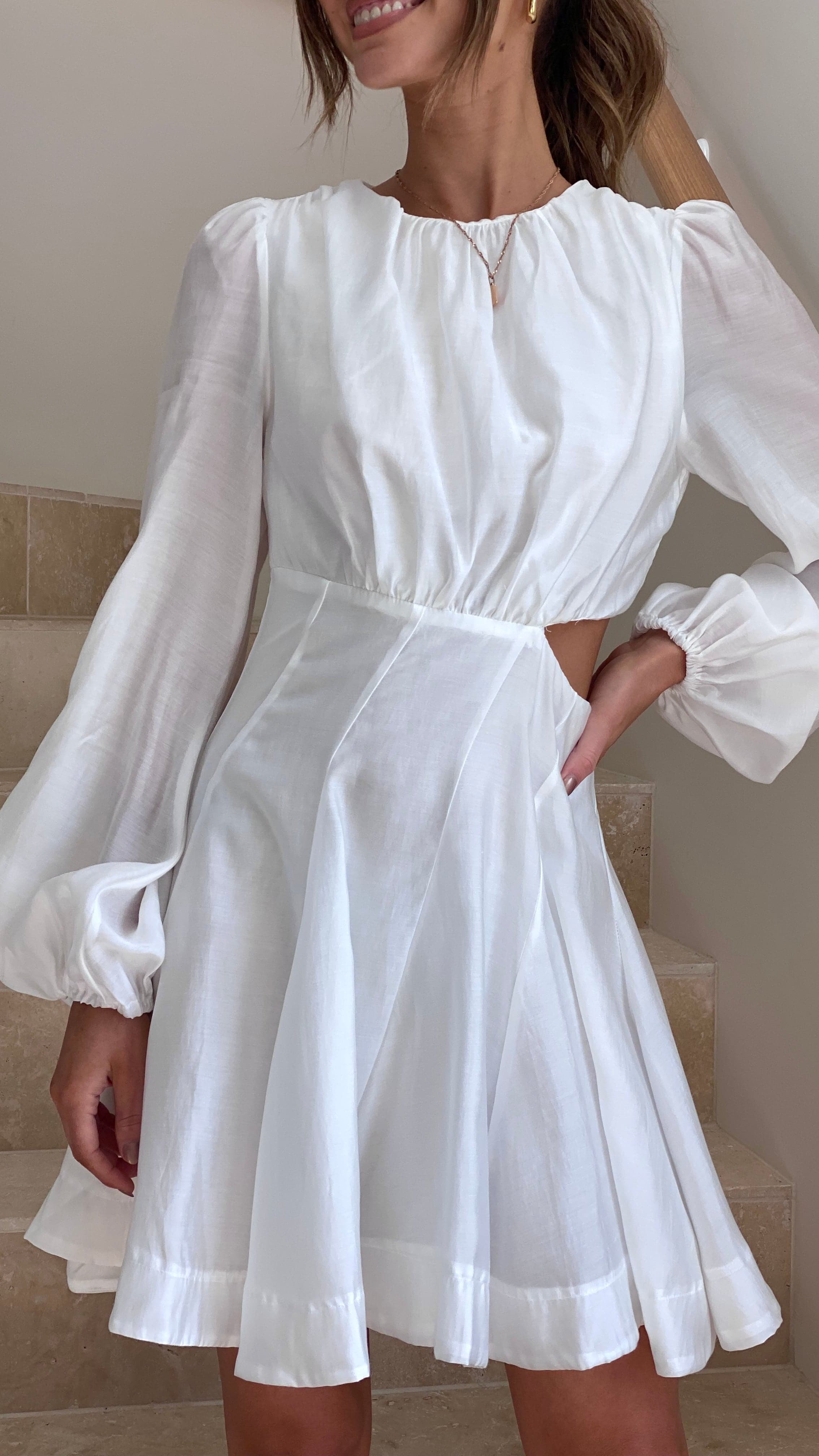 Mishi Mini Dress - White