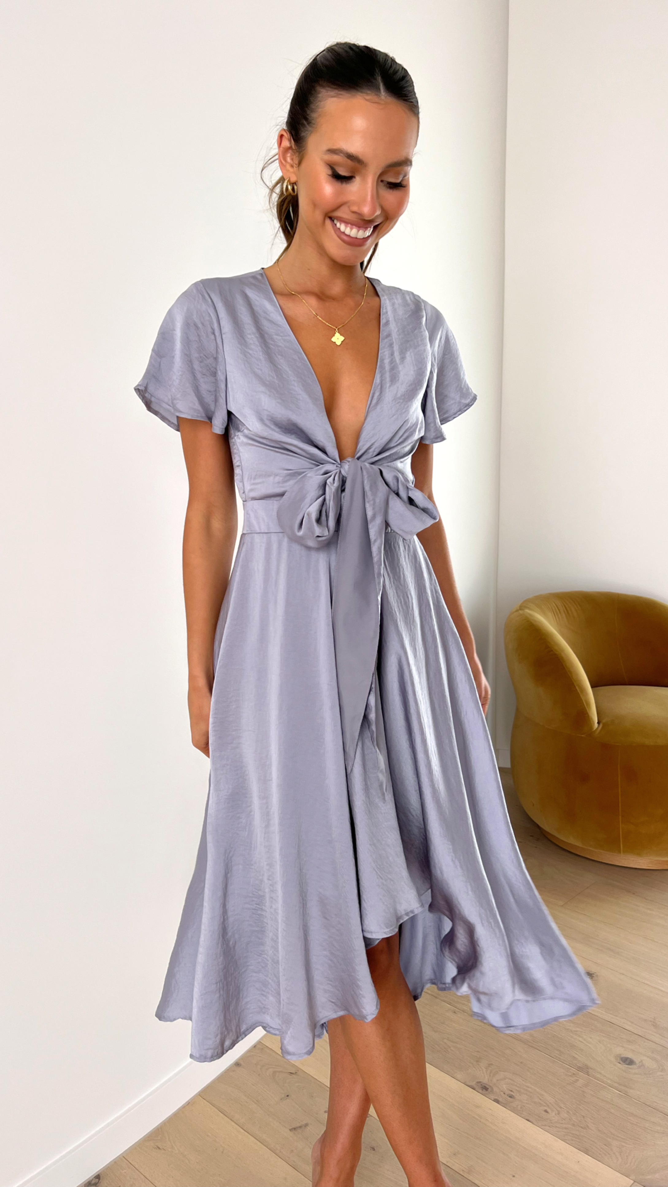 Sunny Daze Dress - Silver