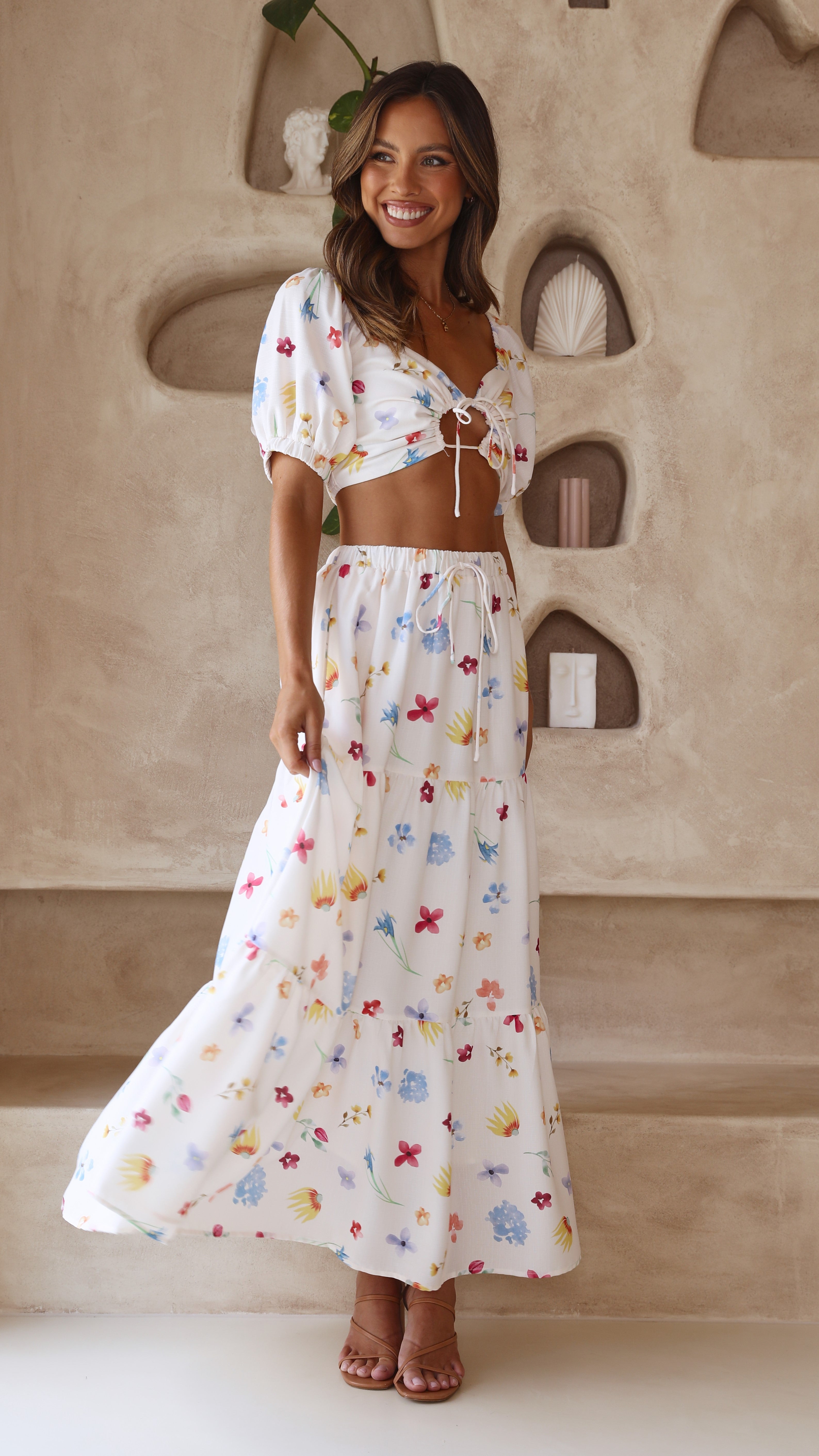 Jasmine Maxi Skirt - Blooms