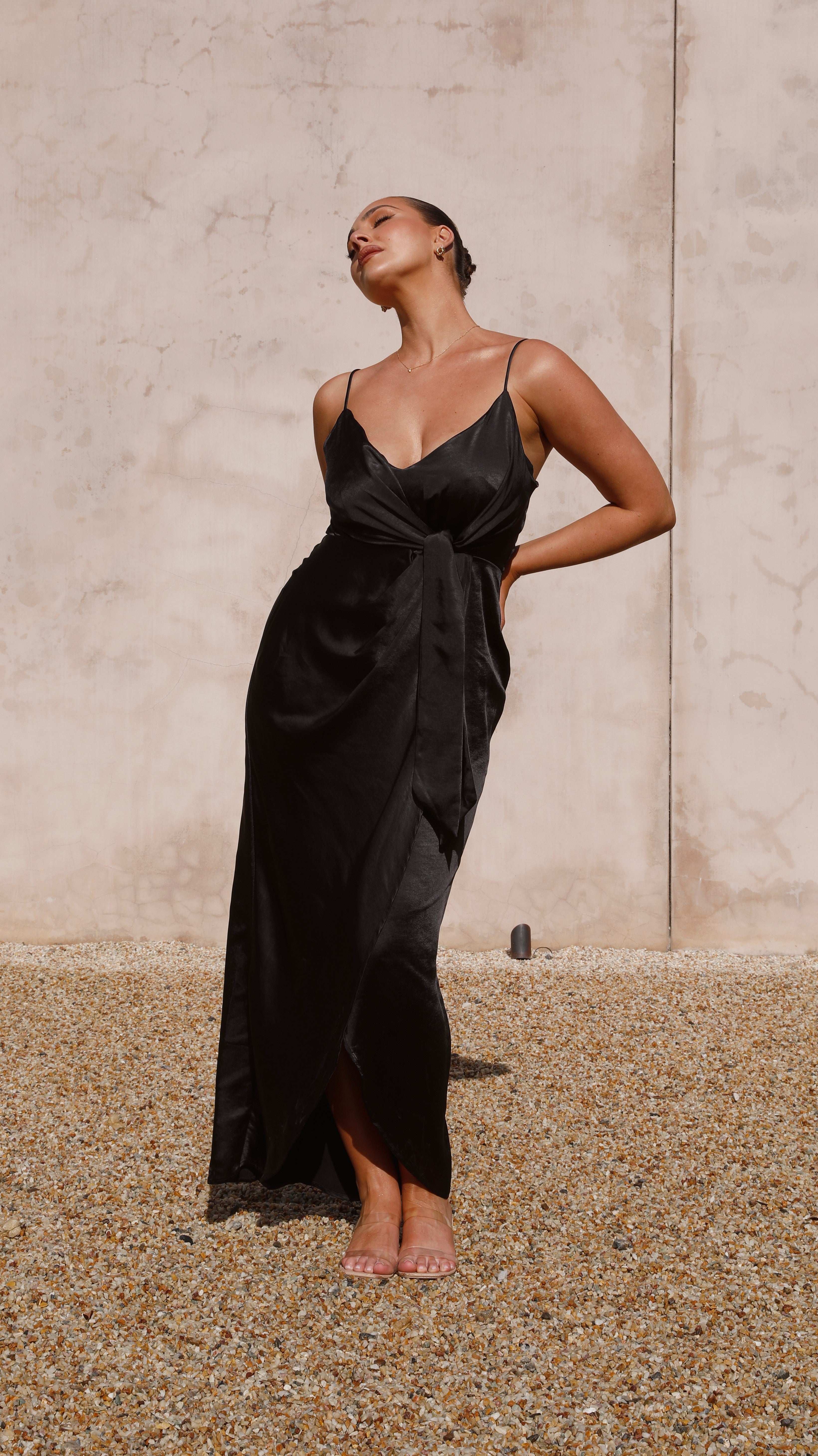 Tyra Maxi Dress - Black