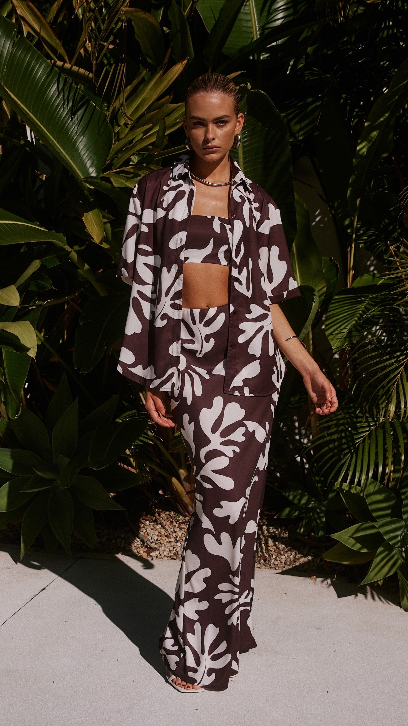 Jacey Maxi Skirt - Botanical