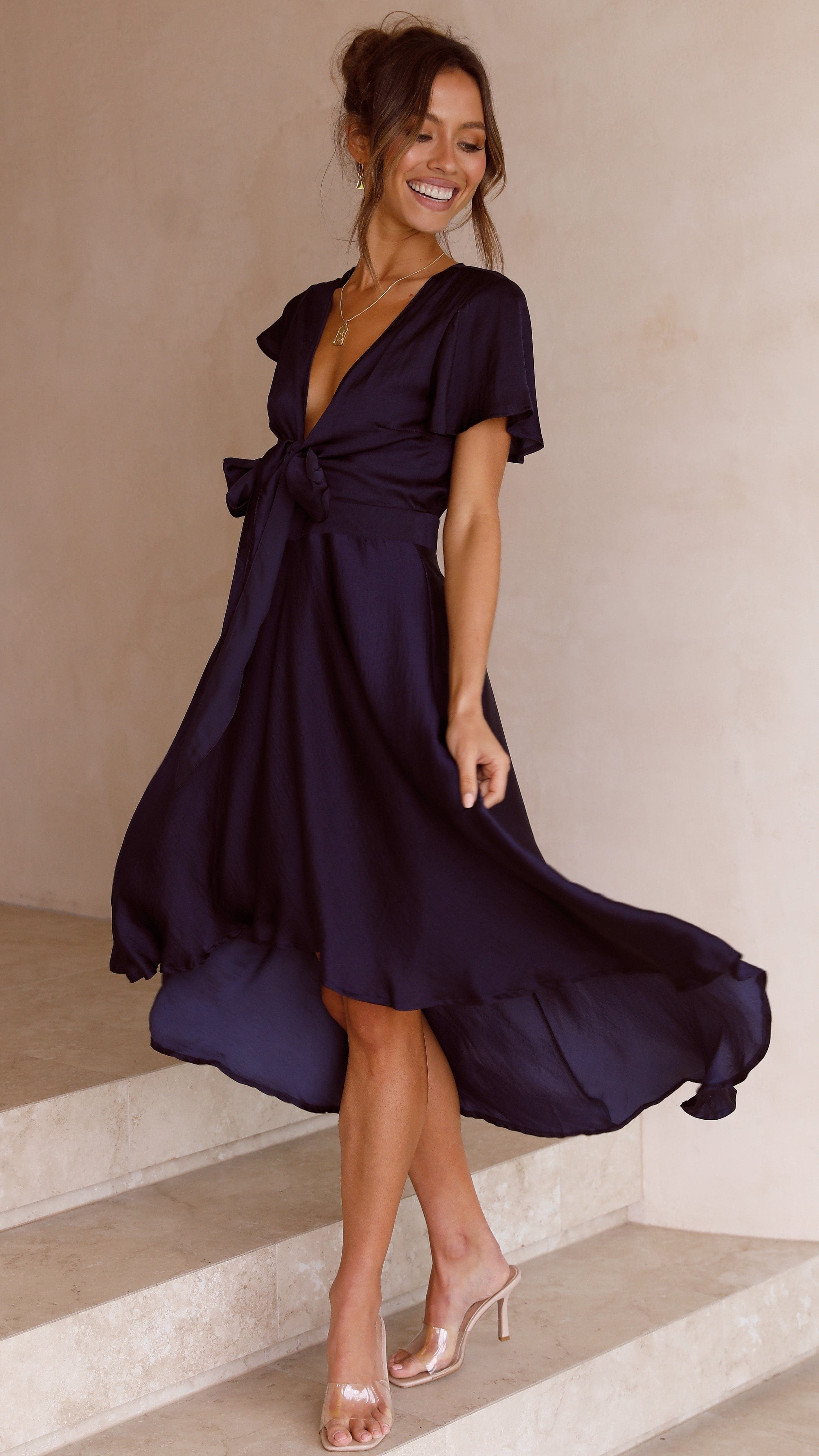 Sunny Daze Dress - Navy