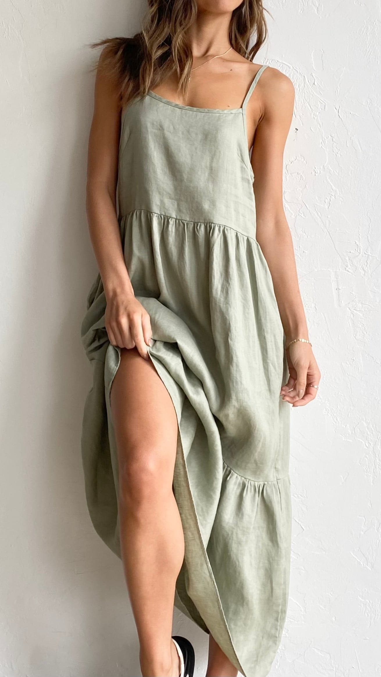 Nico Maxi Dress - Khaki