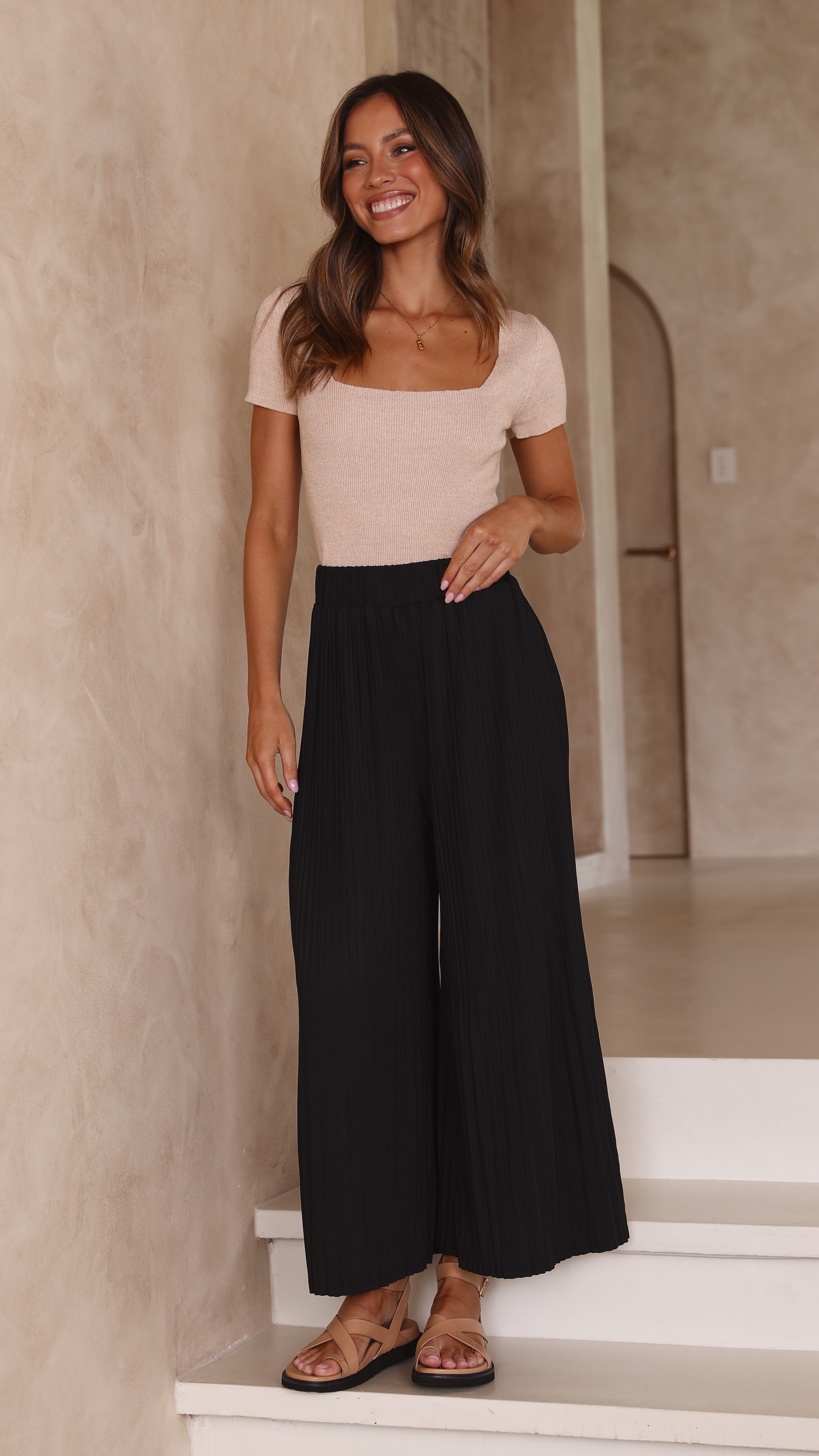 Loyal Heart Culottes - Black