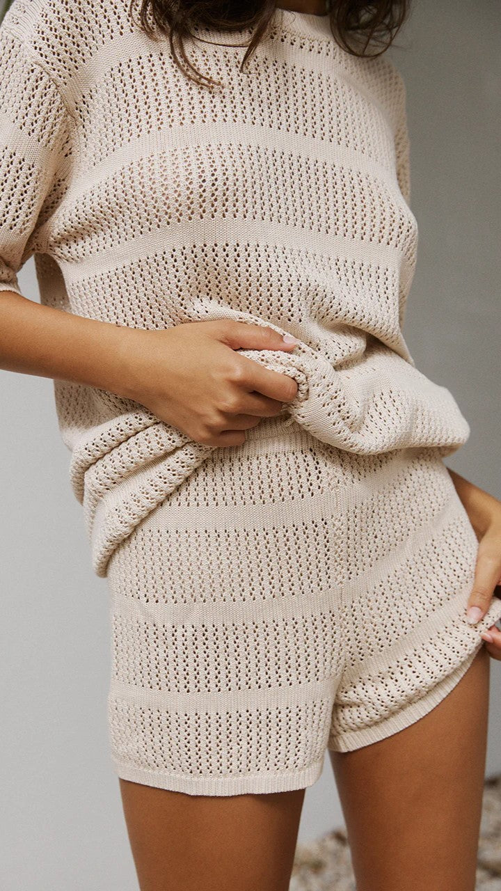 Samia Top - Sand