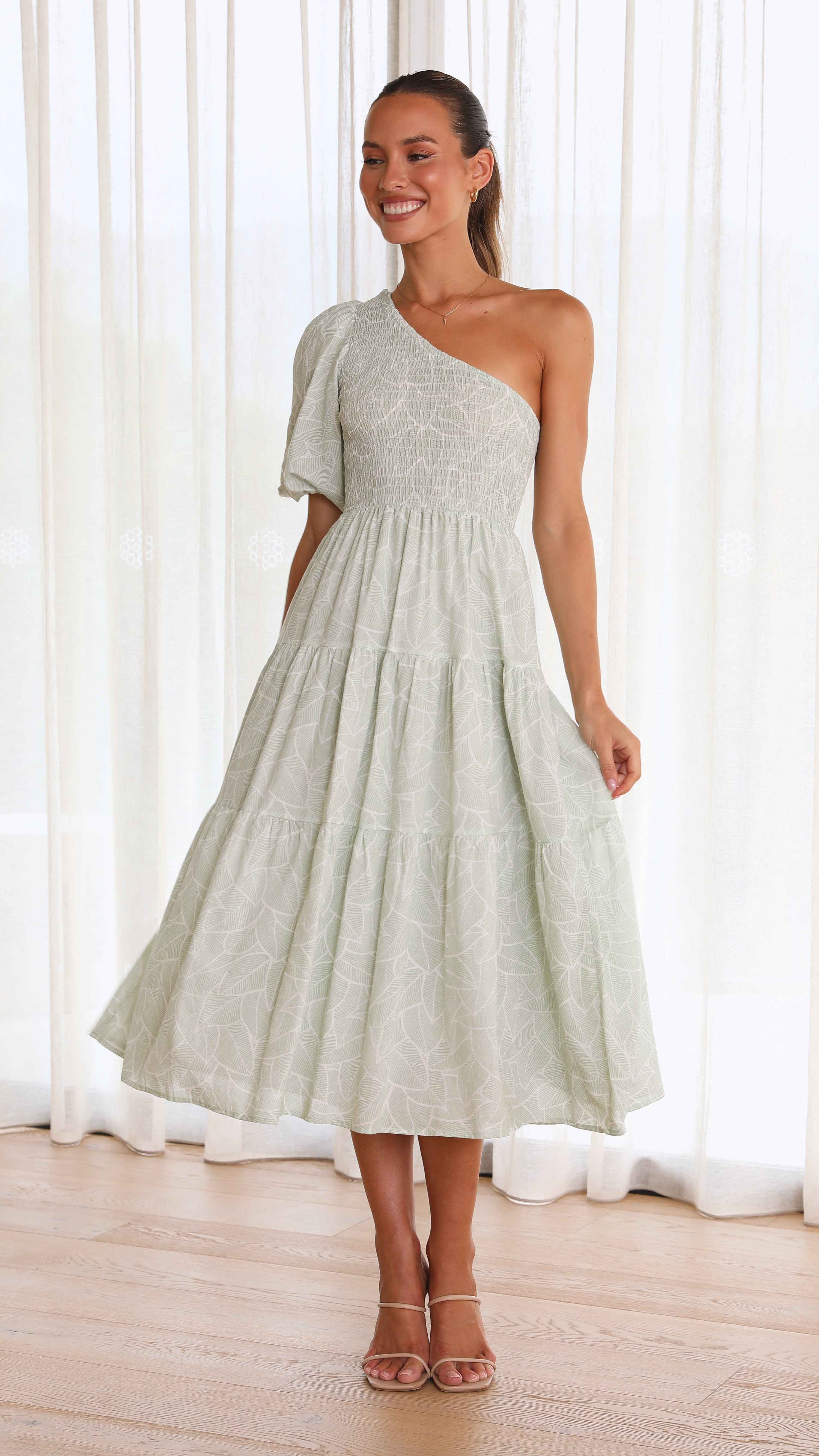 Mika Midi Dress - Mint