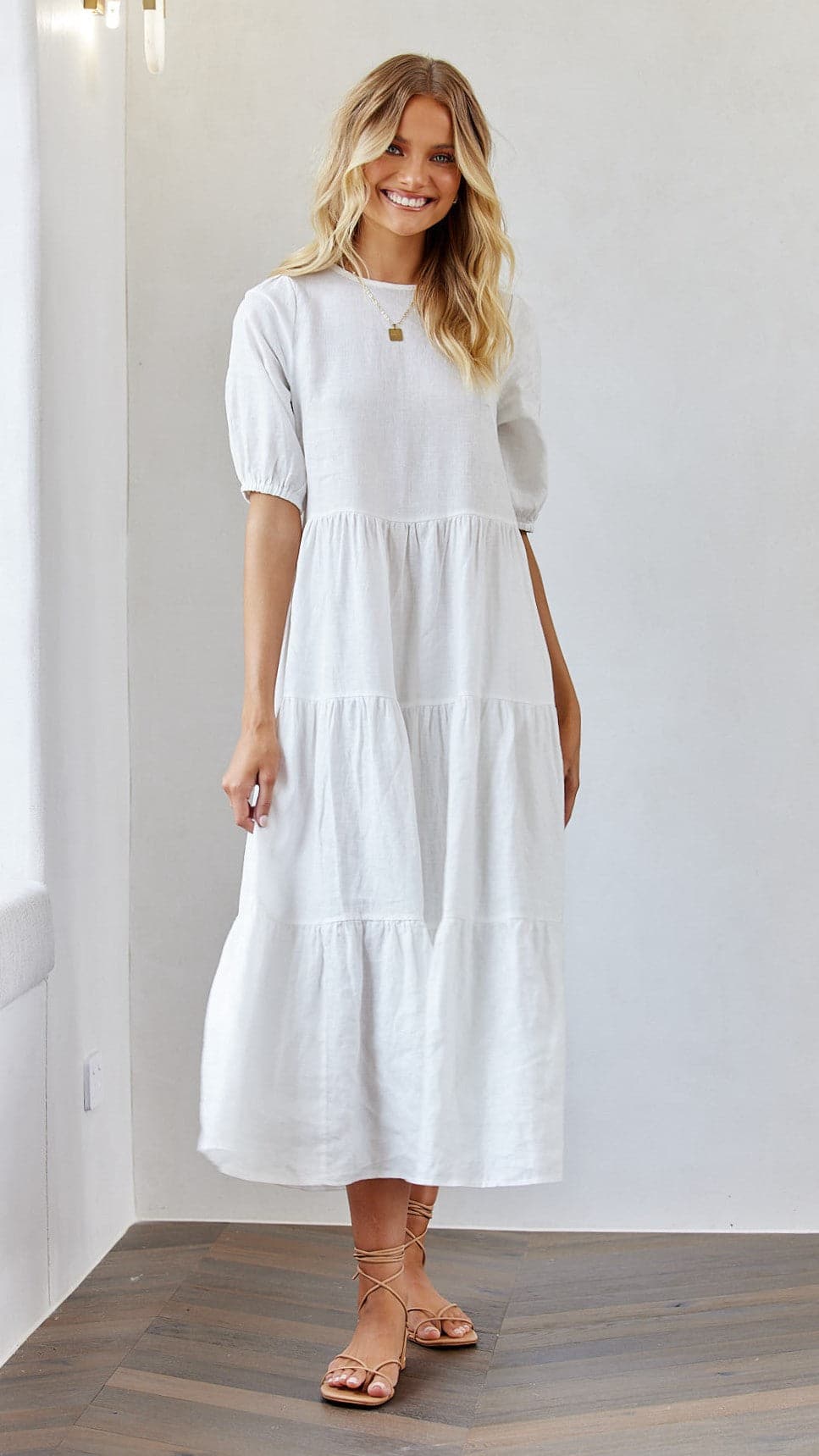 Dahlia Maxi Dress - White