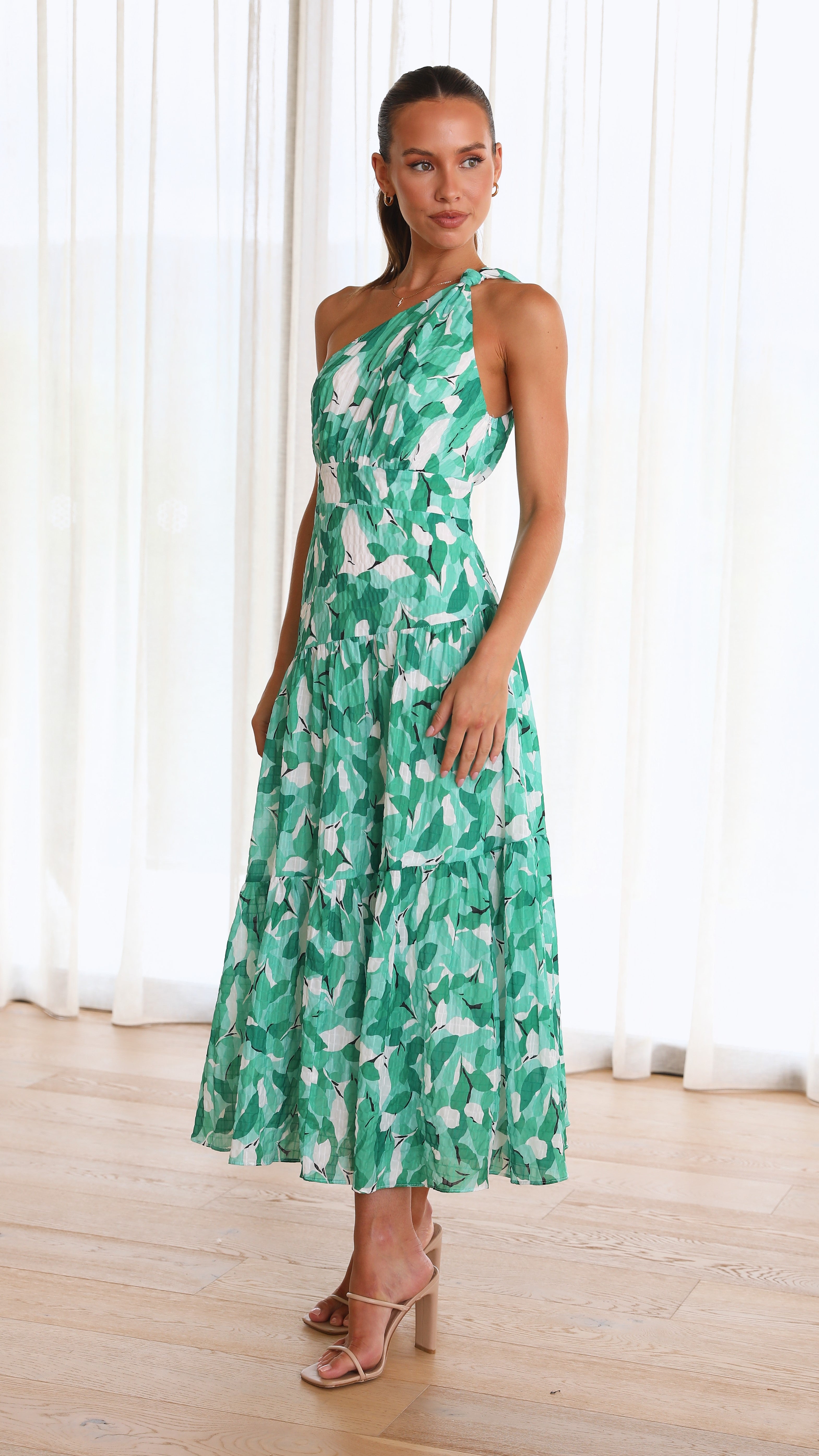 Jayma Maxi Dress - Green Multi