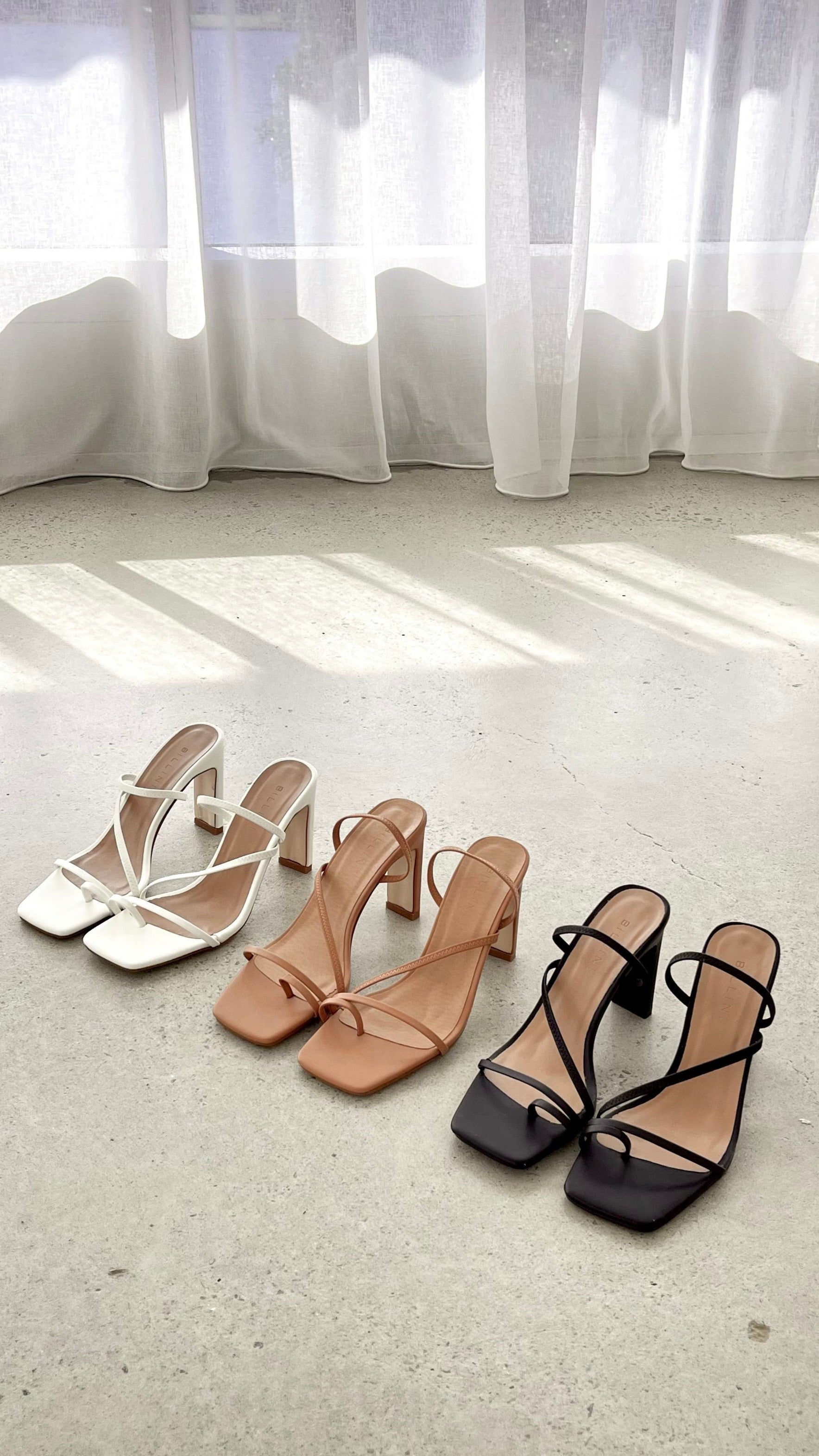 Reyna Heel - White
